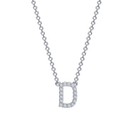 Diamond Initial Necklace