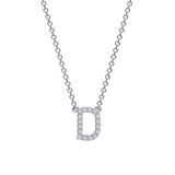 Diamond Initial Necklace