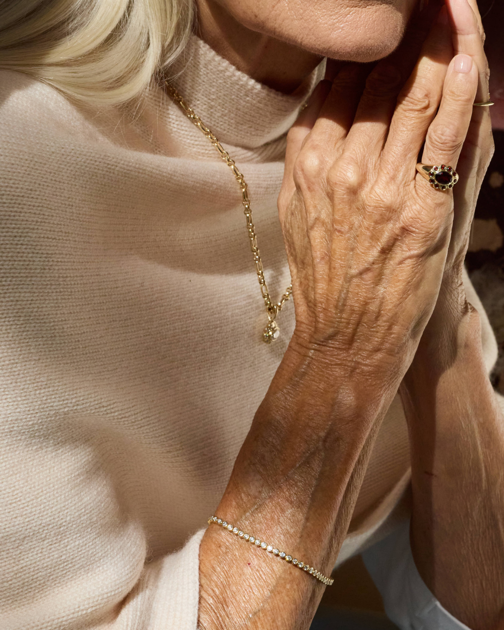 Bezel Tennis Bracelet classajewellers