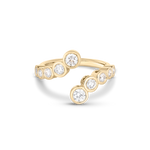 Elodie Round Bezel Wrap Ring