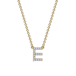 Diamond Initial Necklace