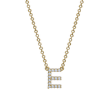 Diamond Initial Necklace