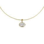 Victoria Oval Diamond Necklace