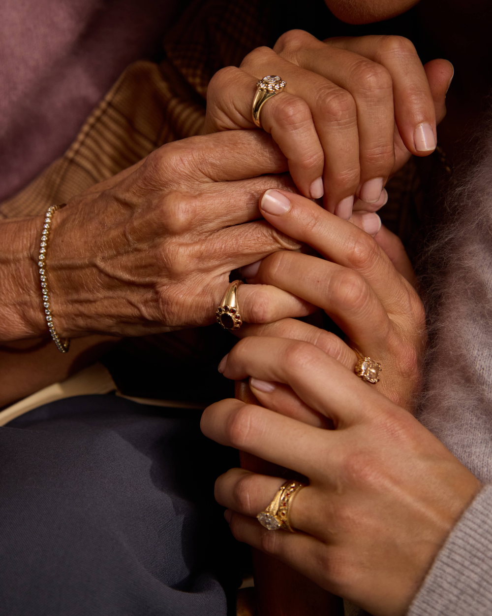 Genevieve Champagne Diamond Engagement Ring classajewellers