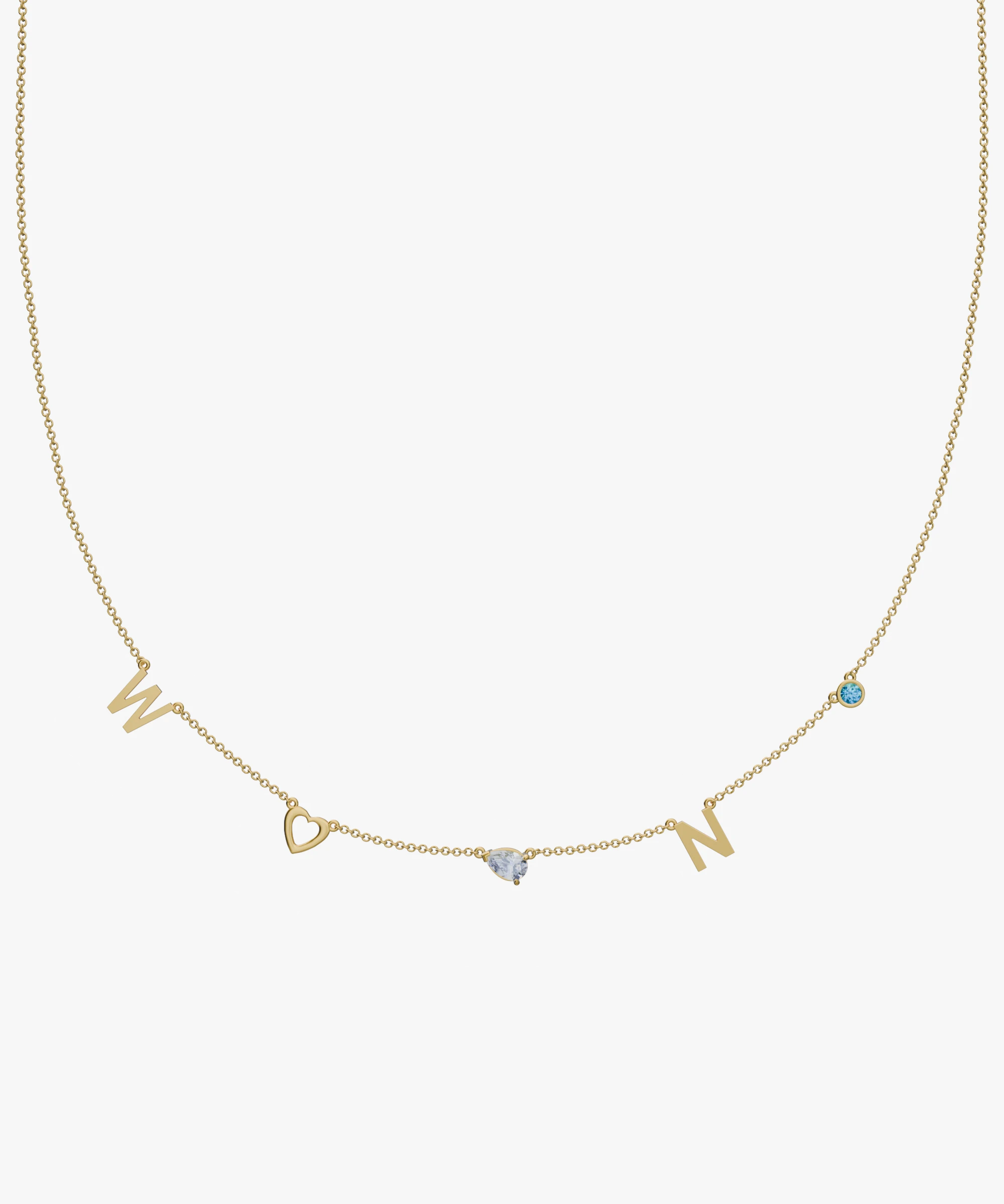 Personalised Charm Necklace