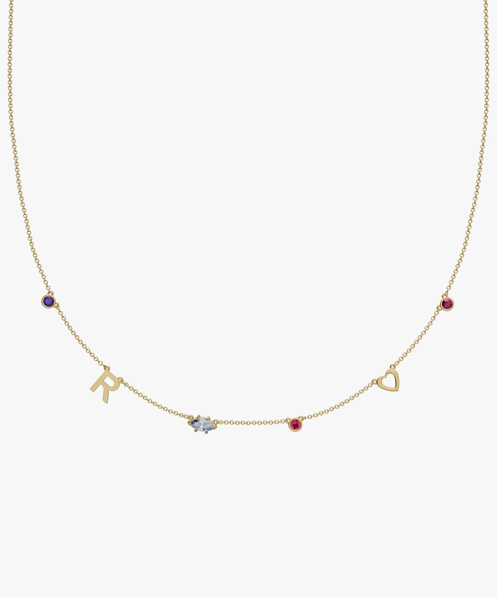 Personalised Charm Necklace