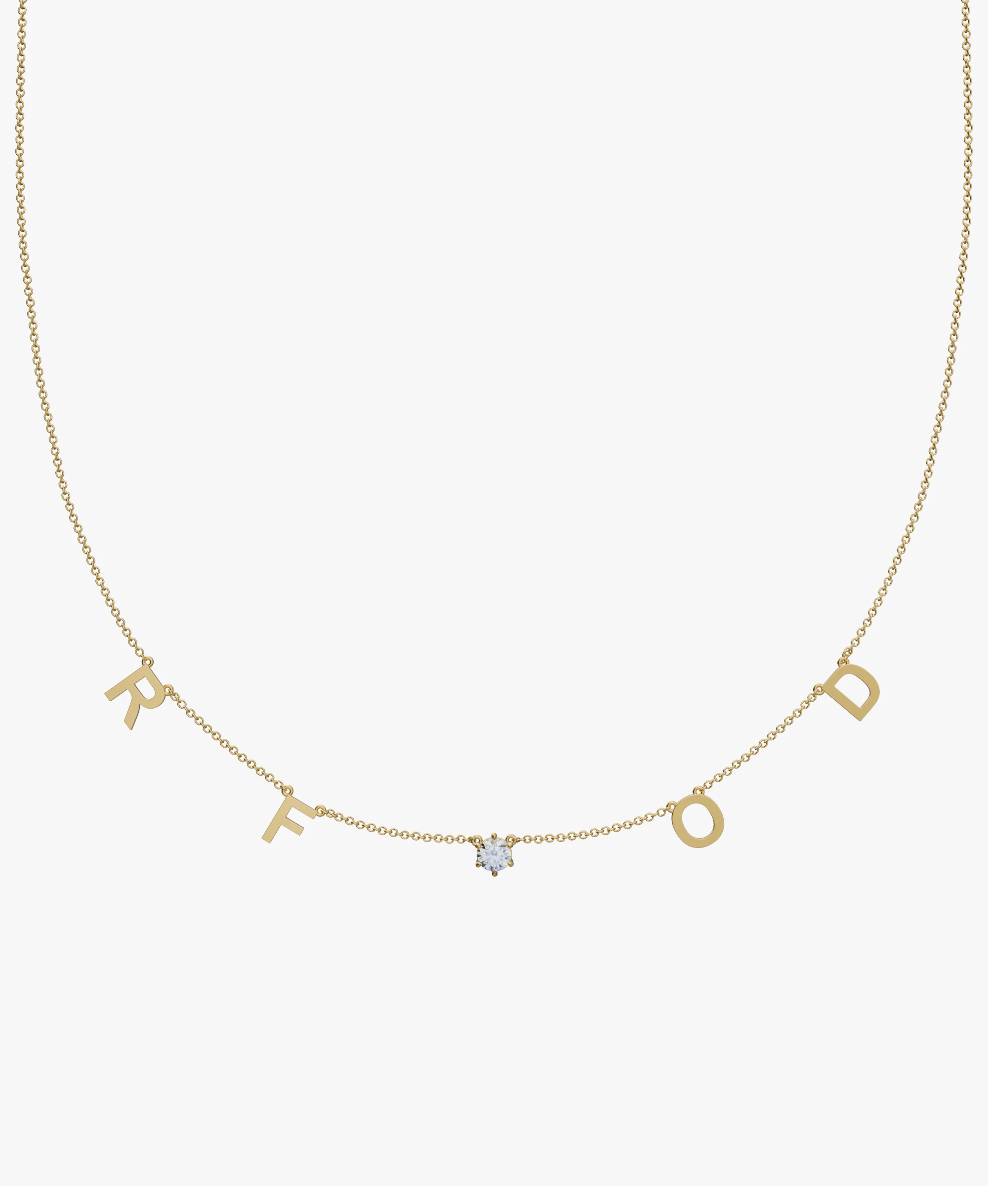 Personalised Charm Necklace