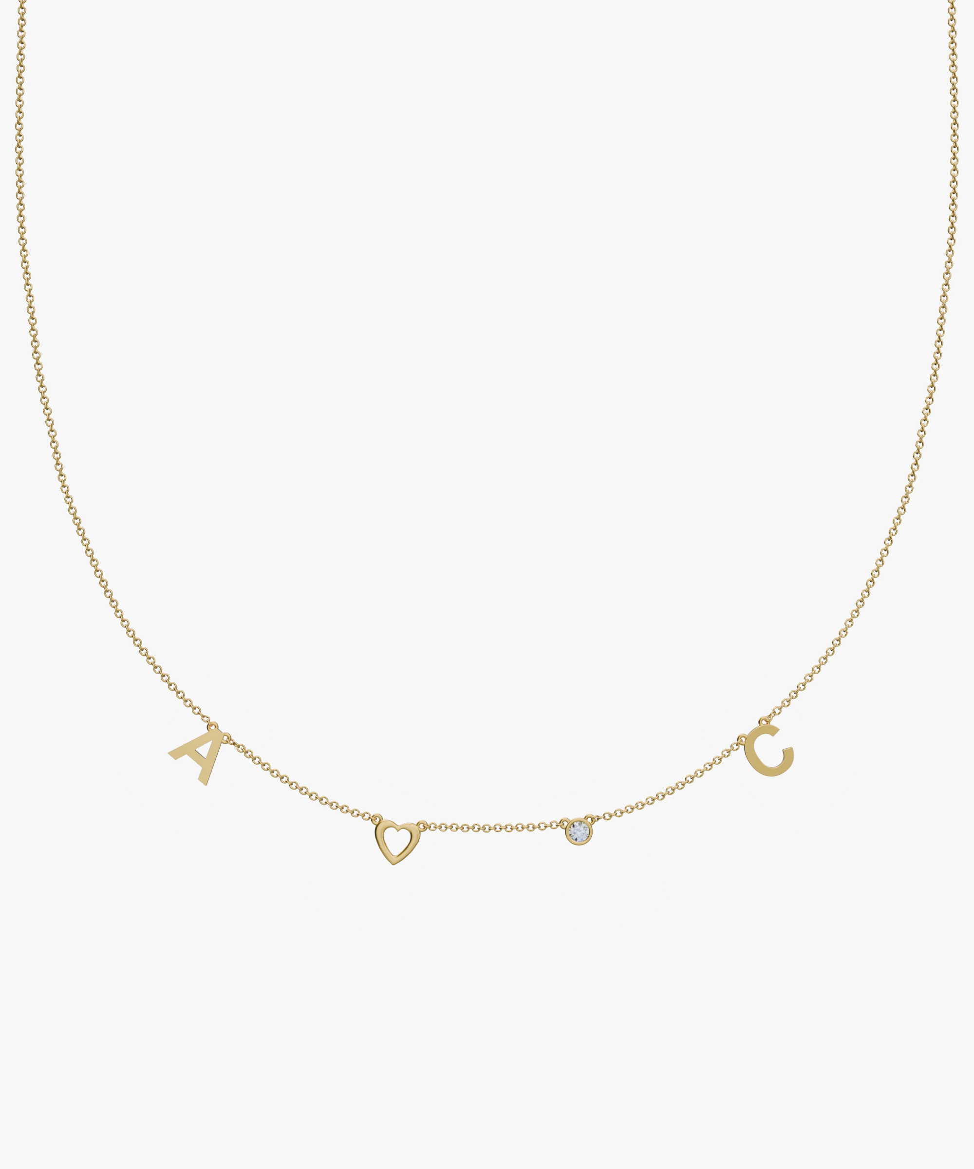 Personalised Charm Necklace