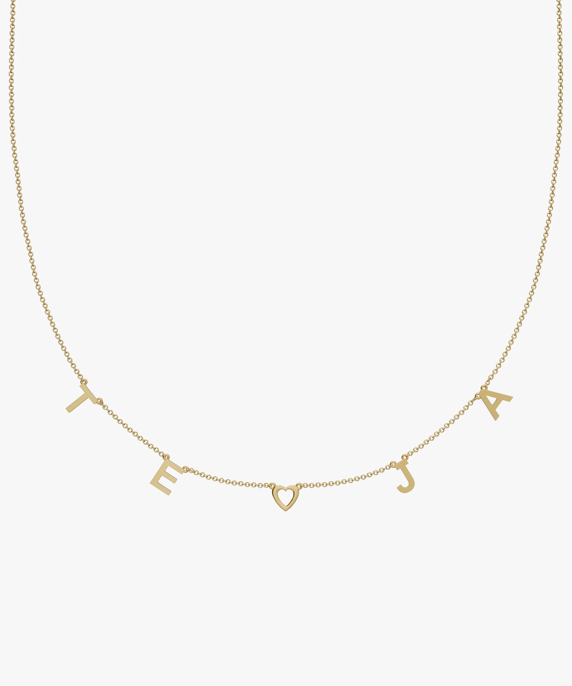 Personalised Charm Necklace