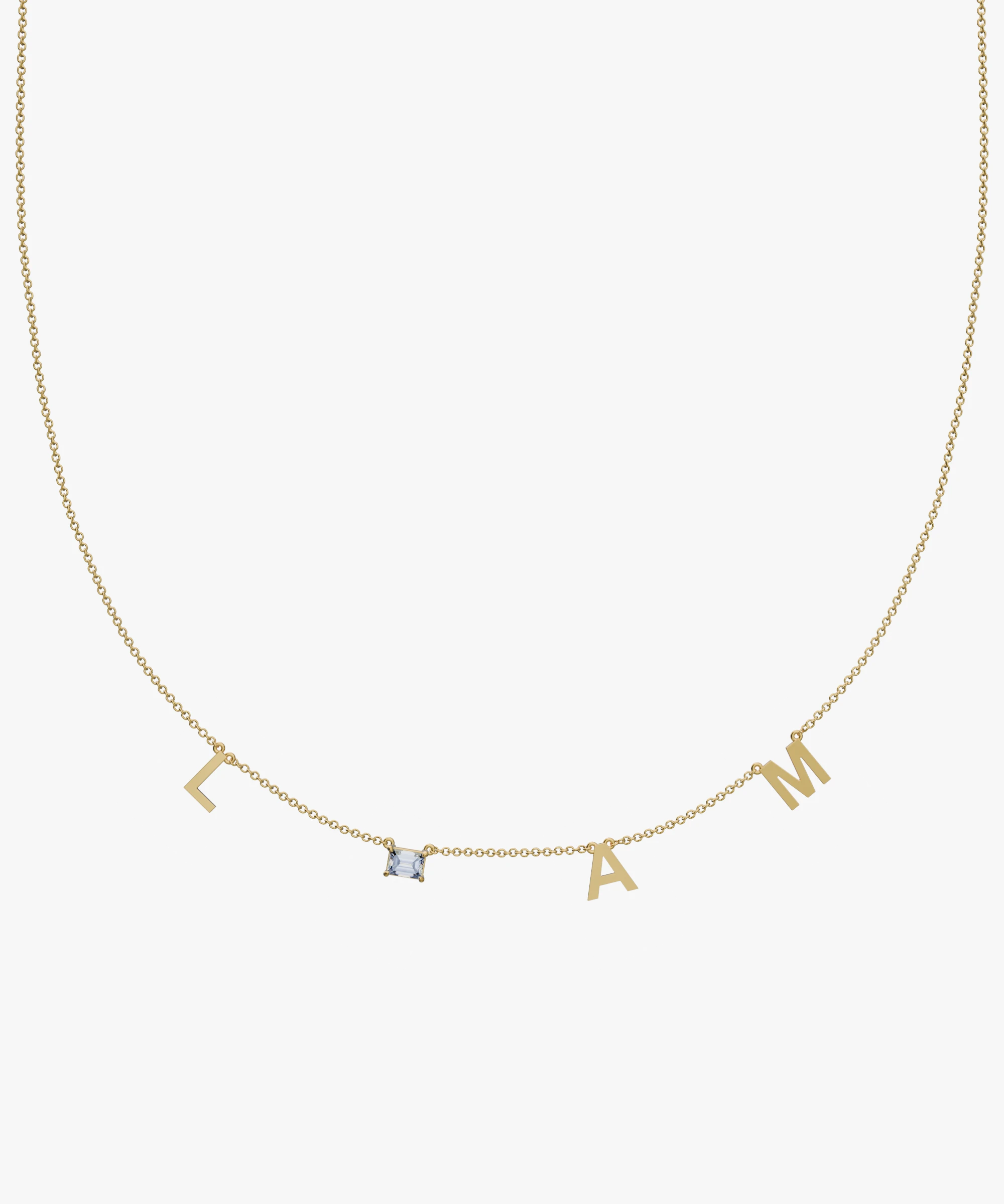 Personalised Charm Necklace