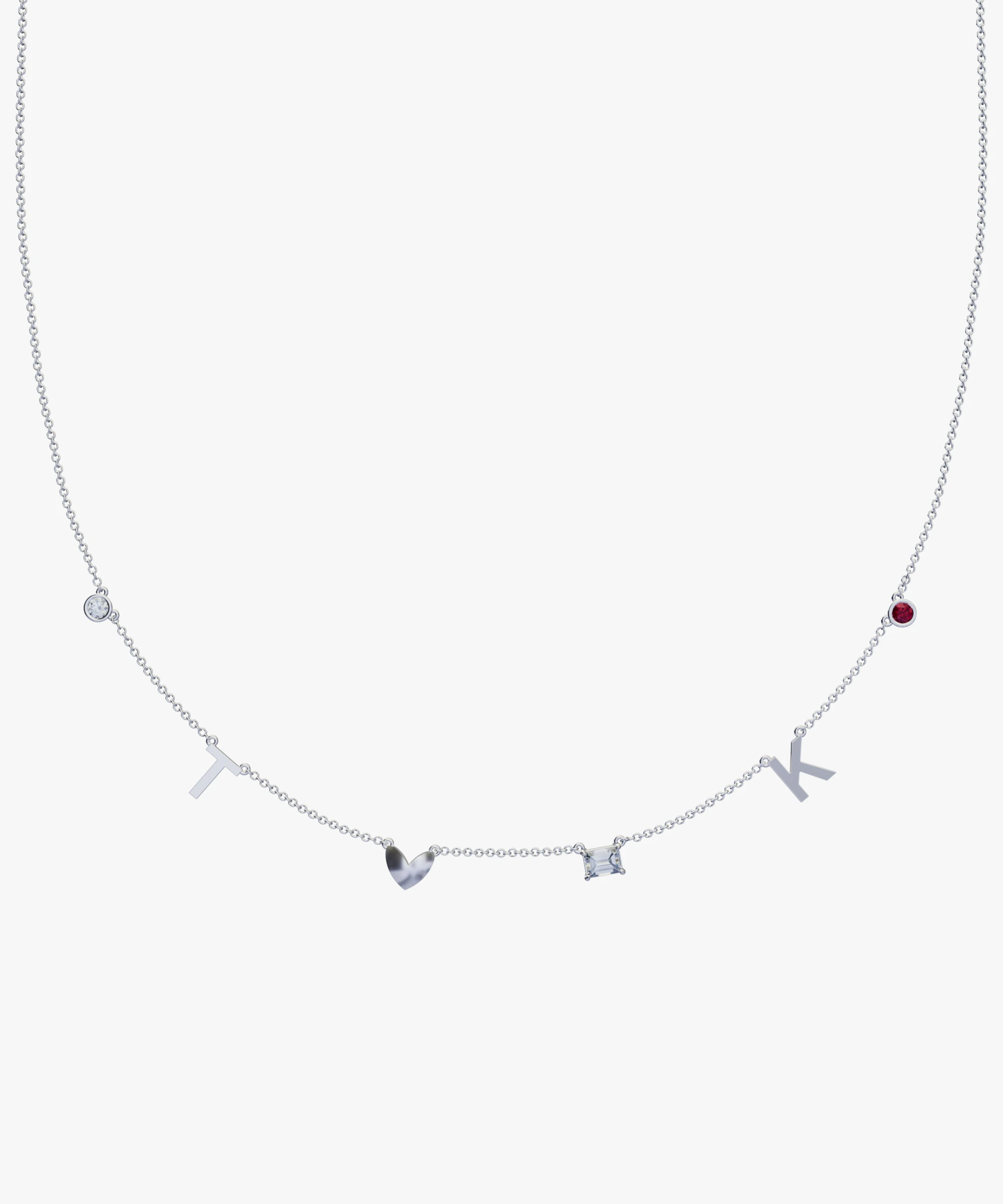 Personalised Charm Necklace