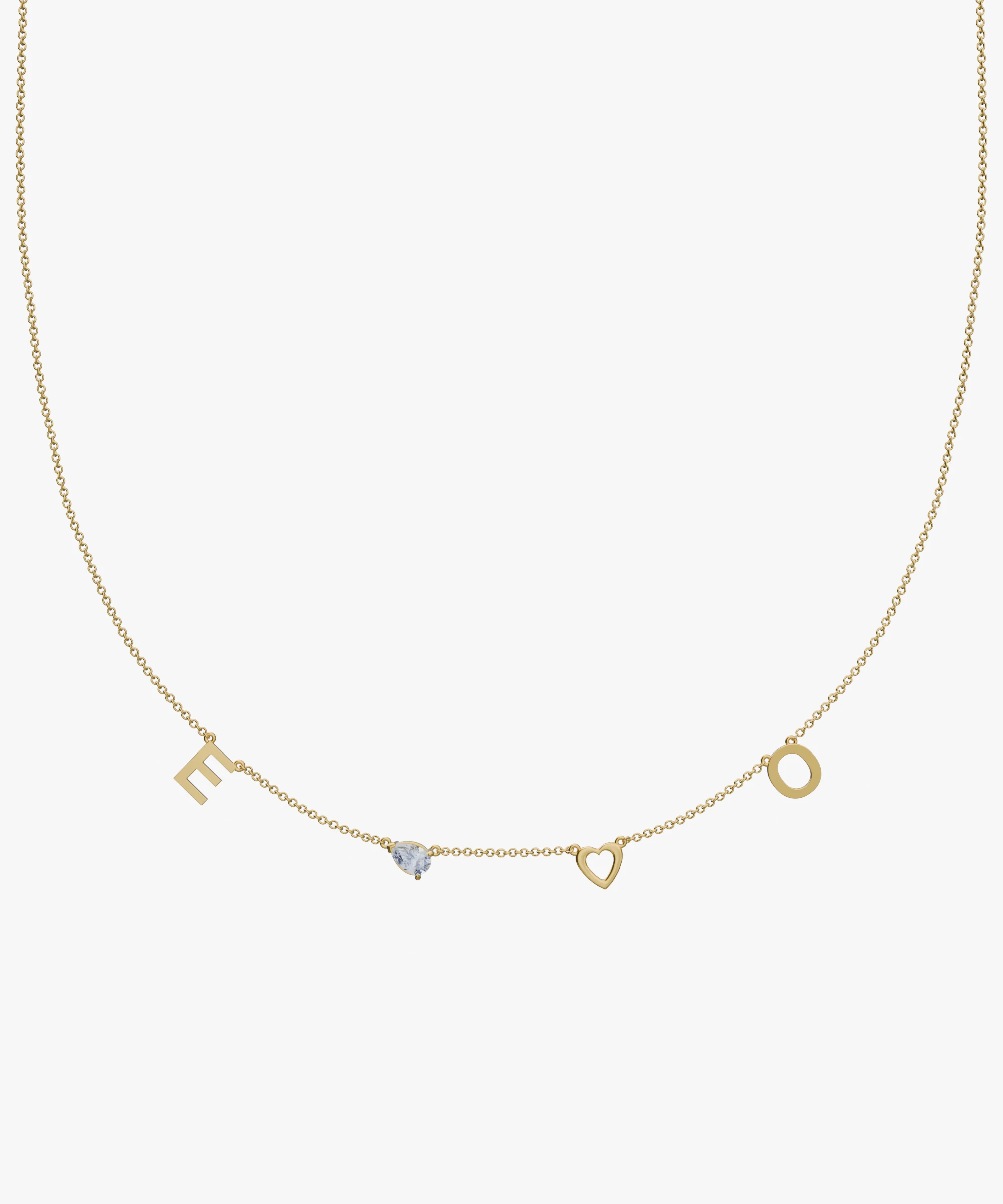 Personalised Charm Necklace