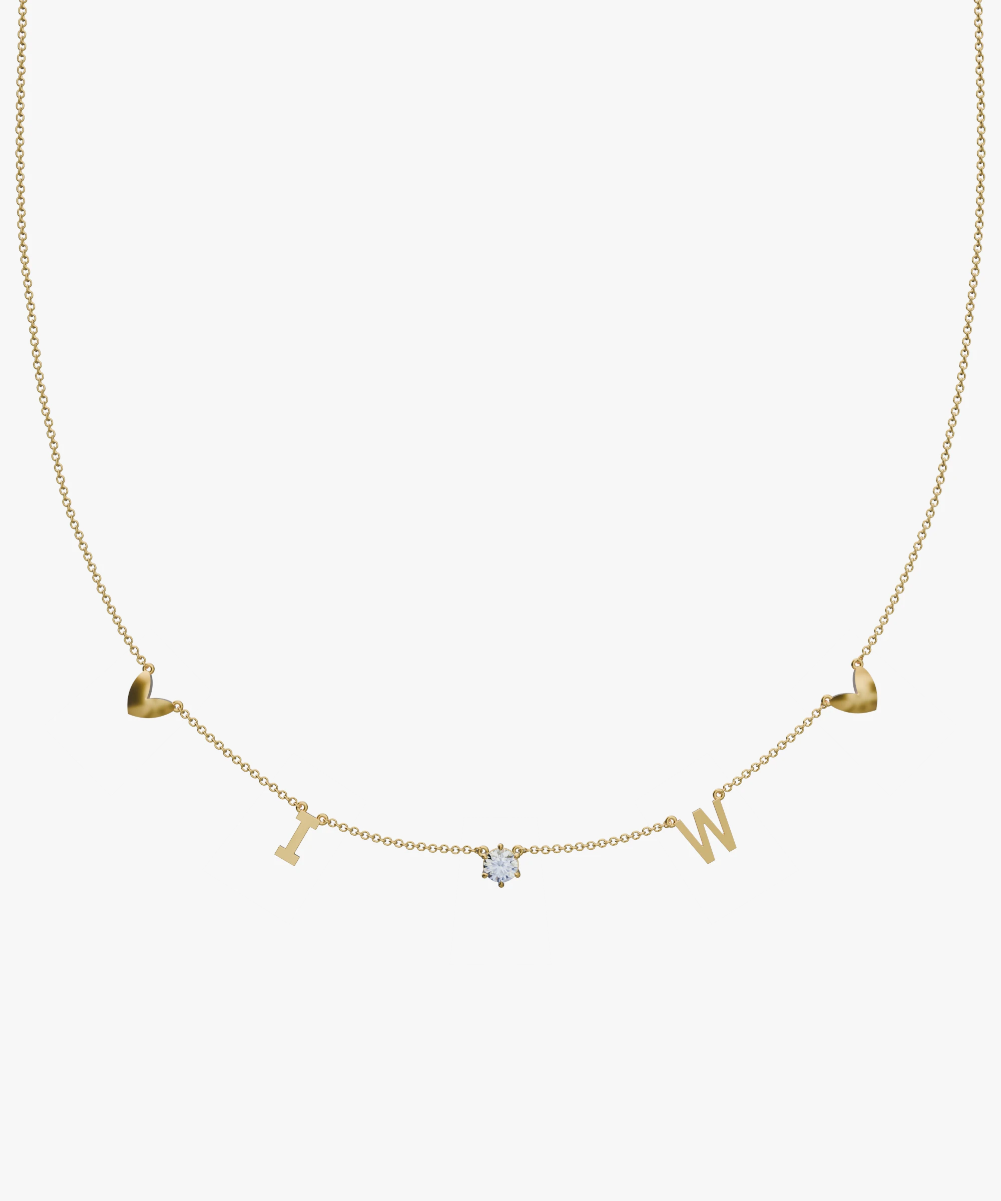 Personalised Charm Necklace