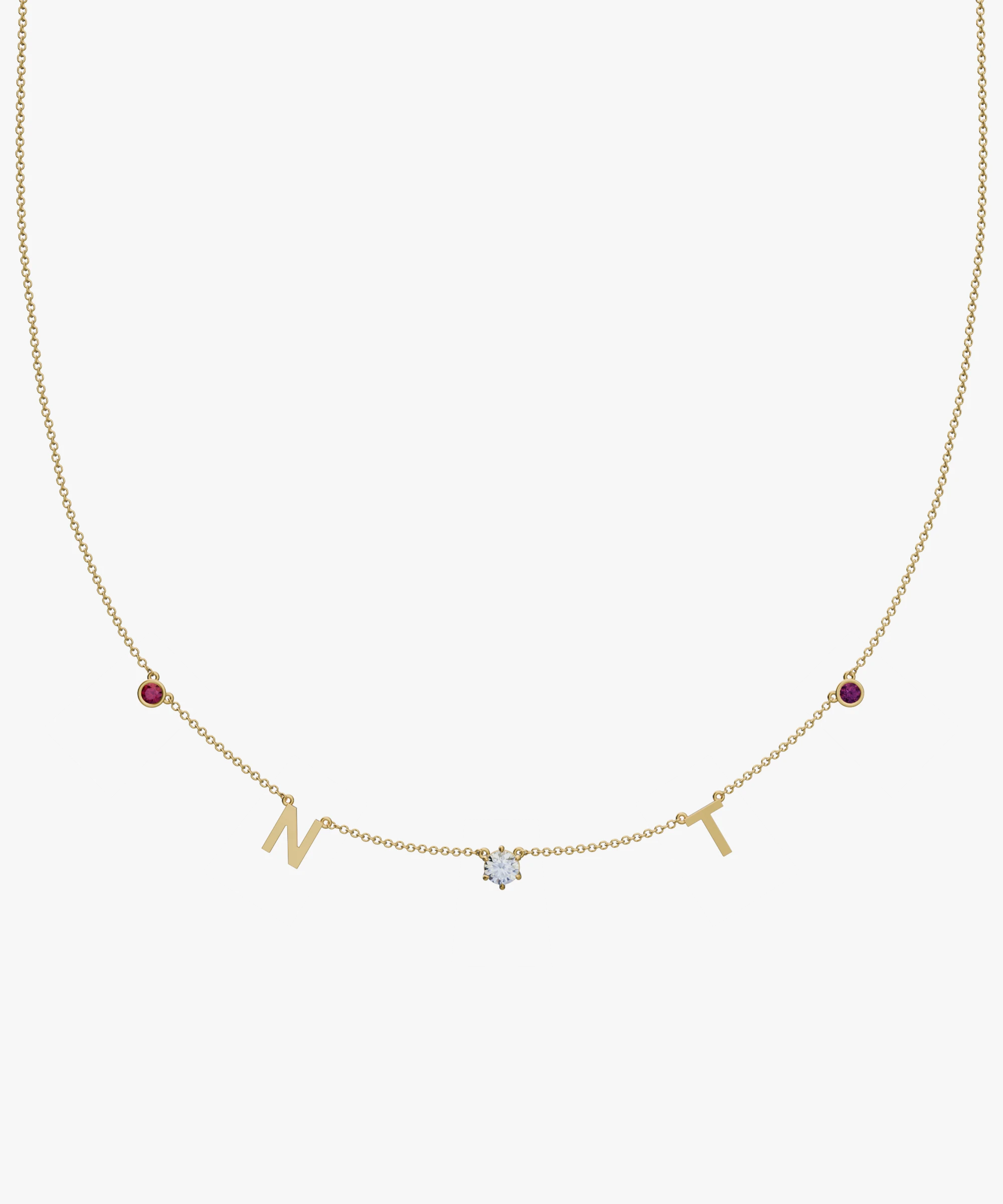 Personalised Charm Necklace
