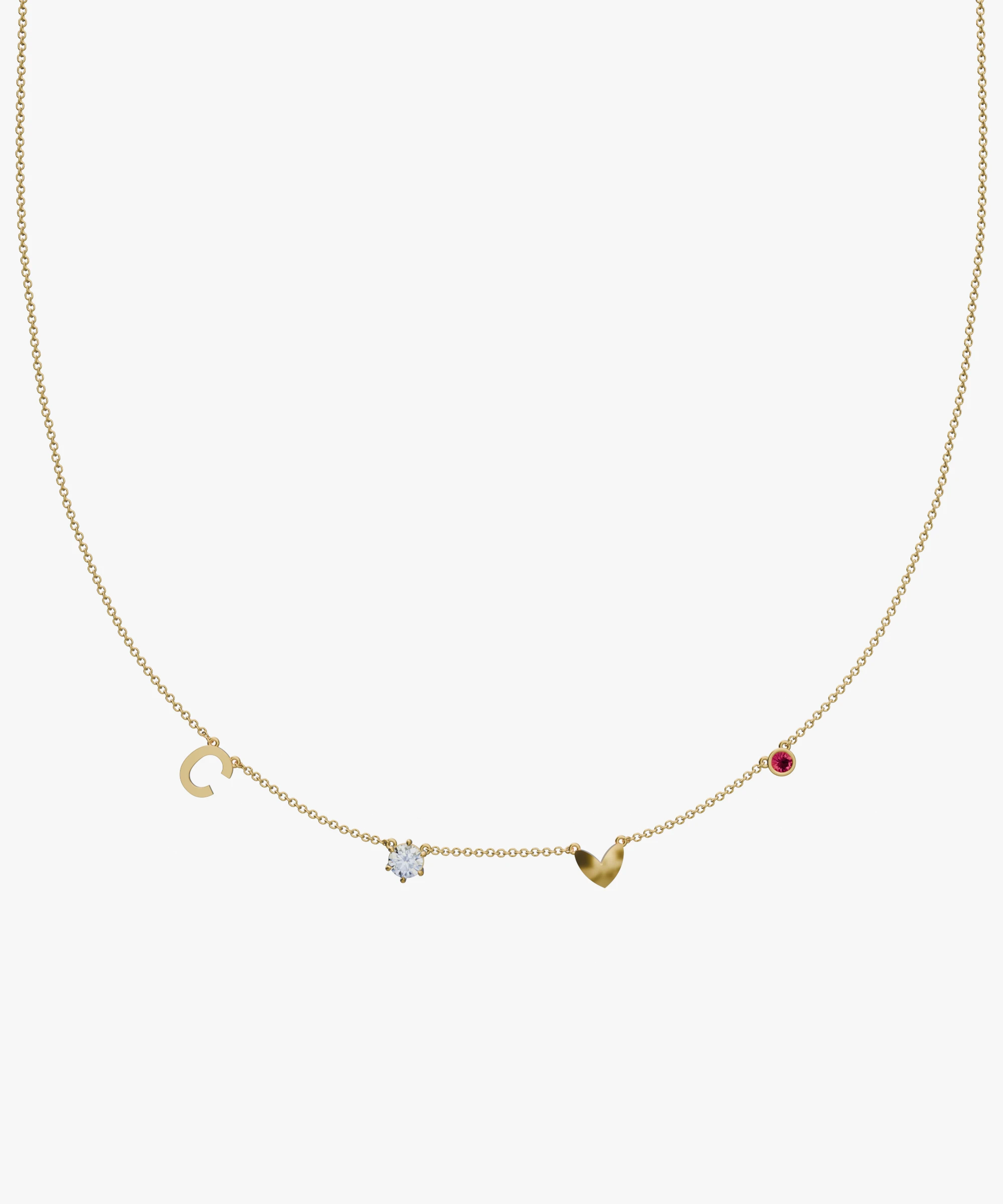 Personalised Charm Necklace