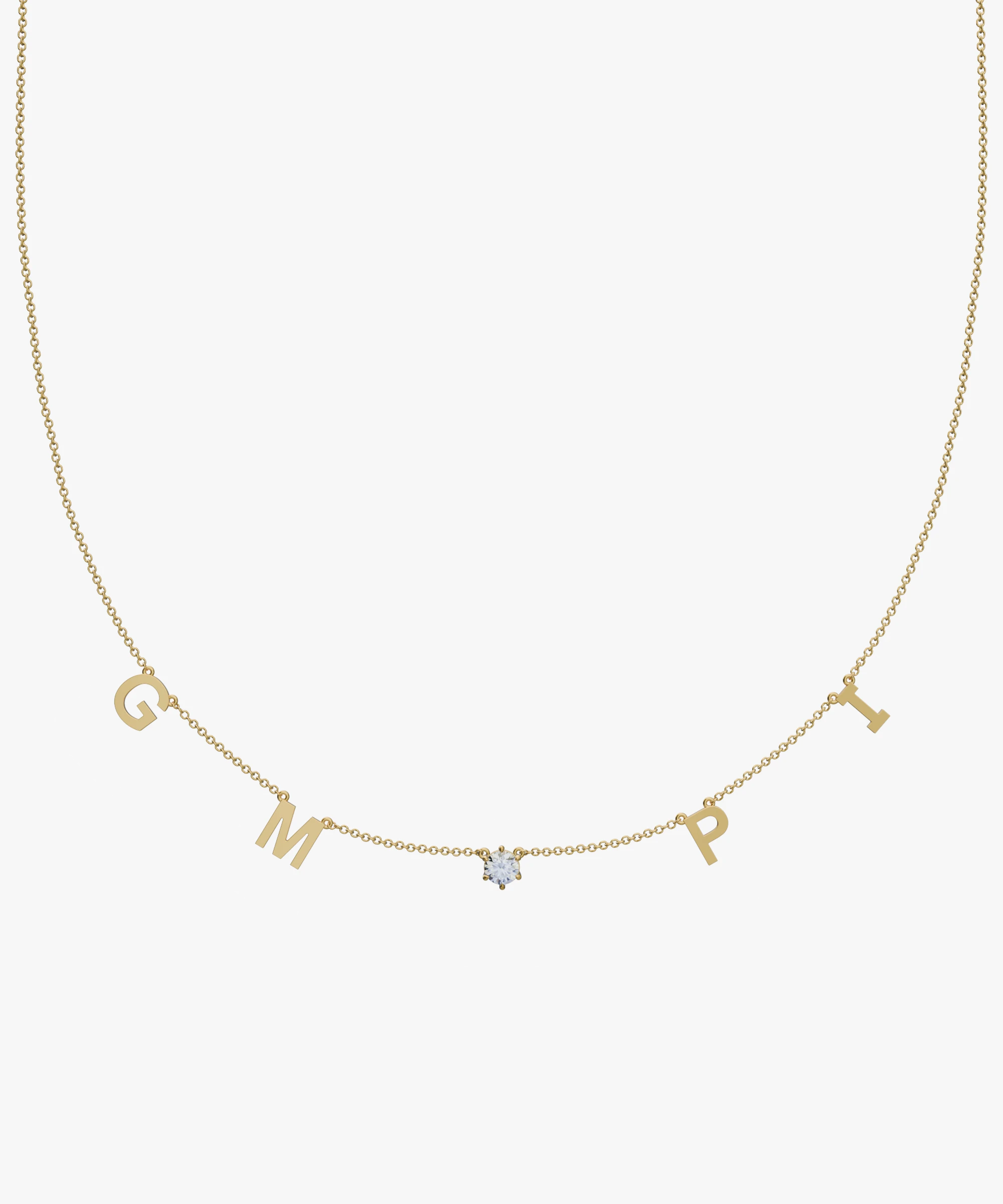 Personalised Charm Necklace