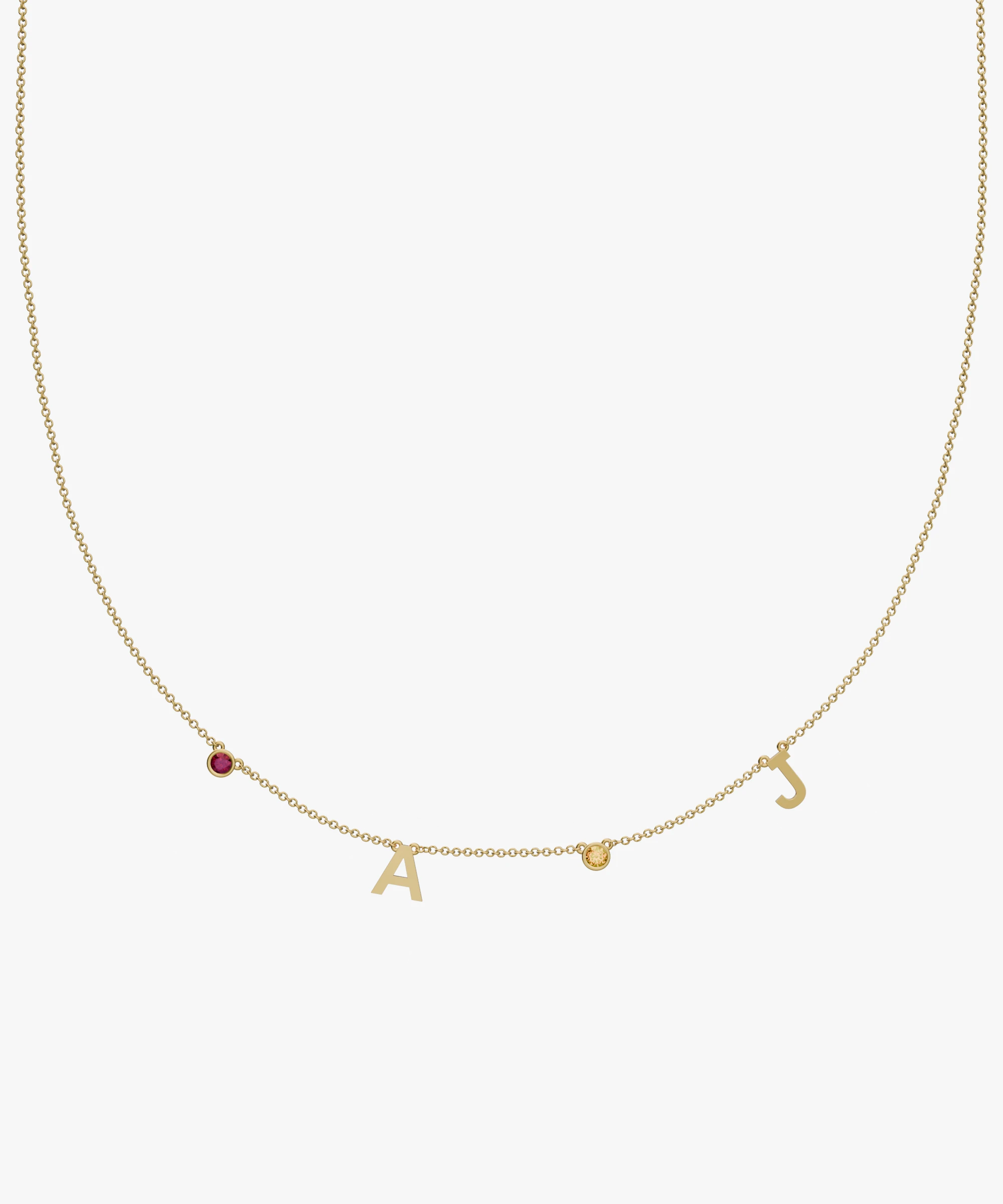 Personalised Charm Necklace