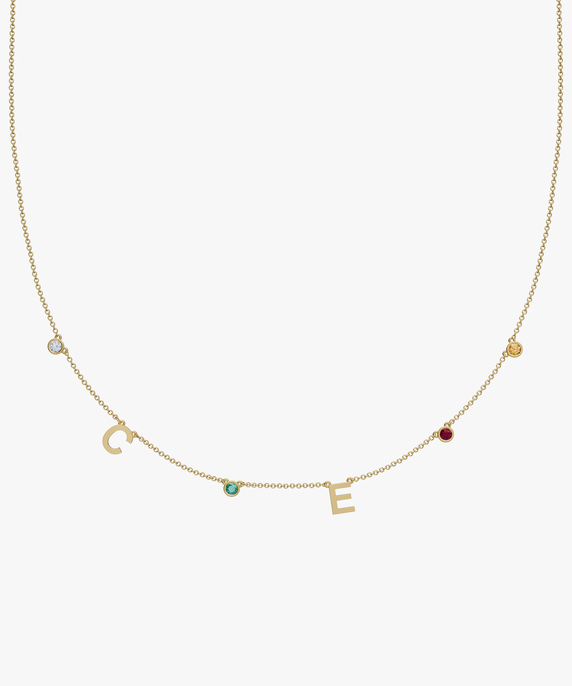 Personalised Charm Necklace