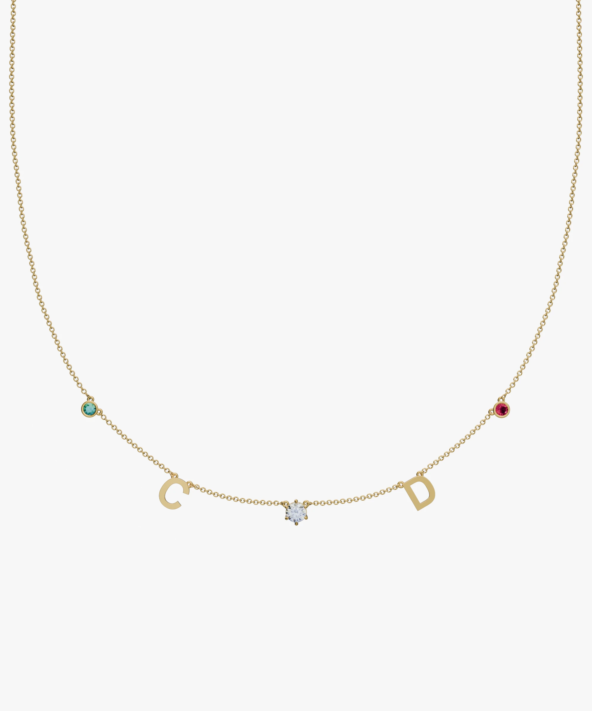 Personalised Charm Necklace