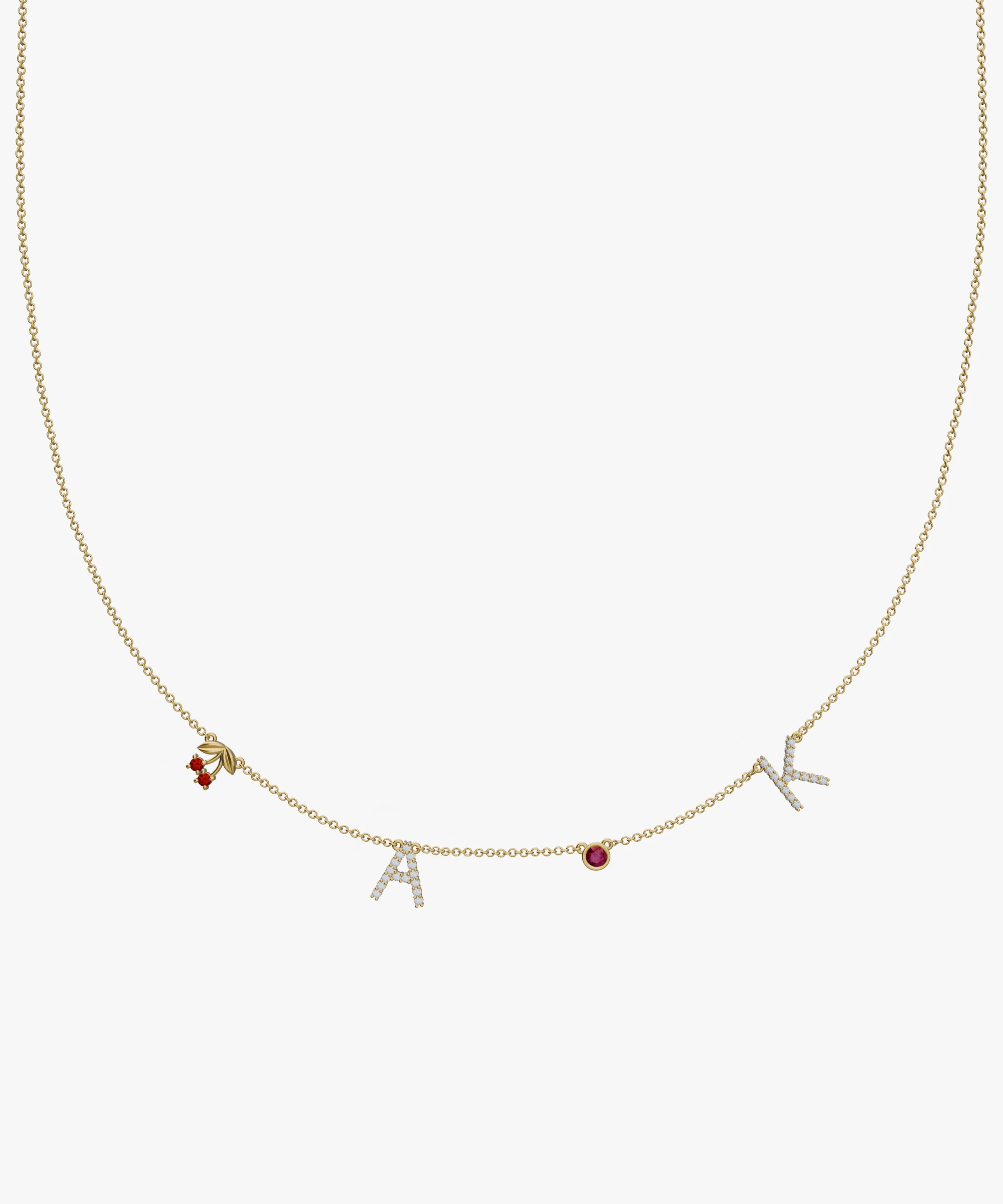 Personalised Charm Necklace classajewellers