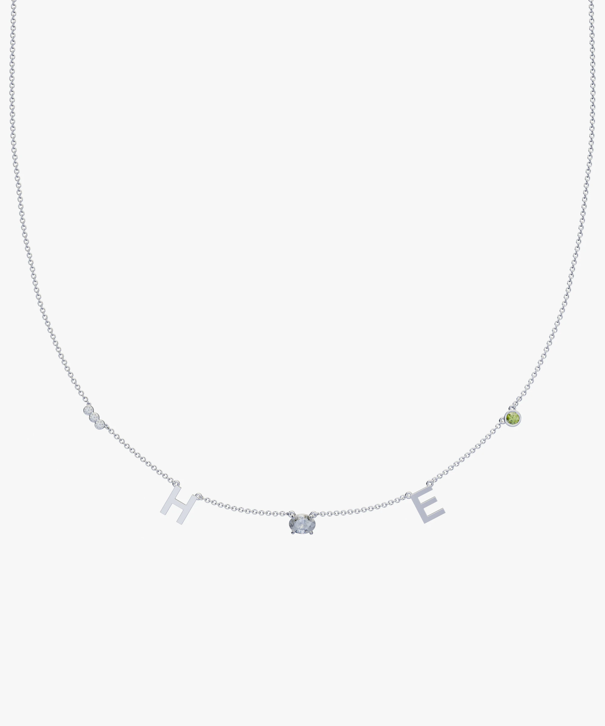Personalised Charm Necklace classajewellers