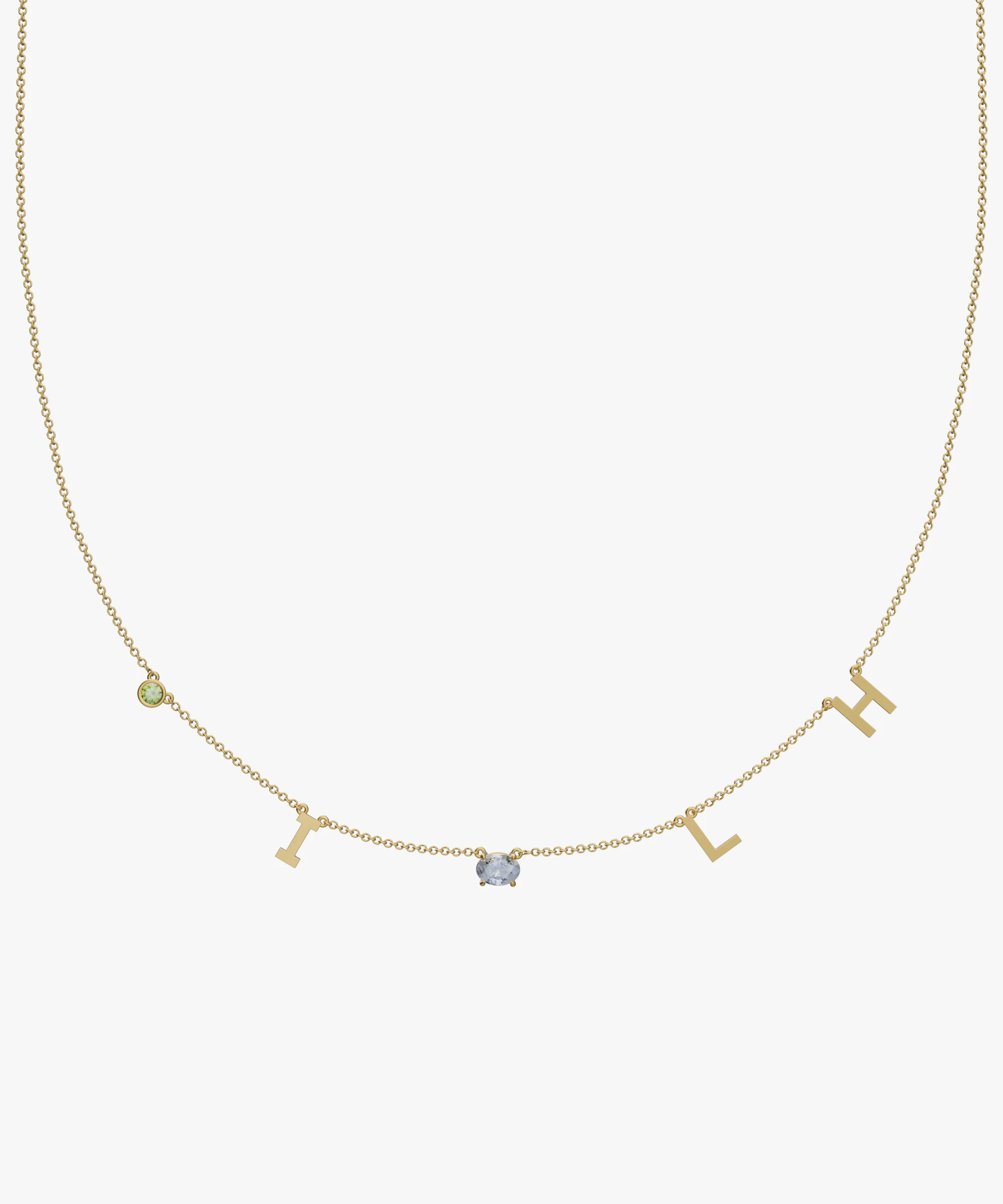 Personalised Charm Necklace classajewellers