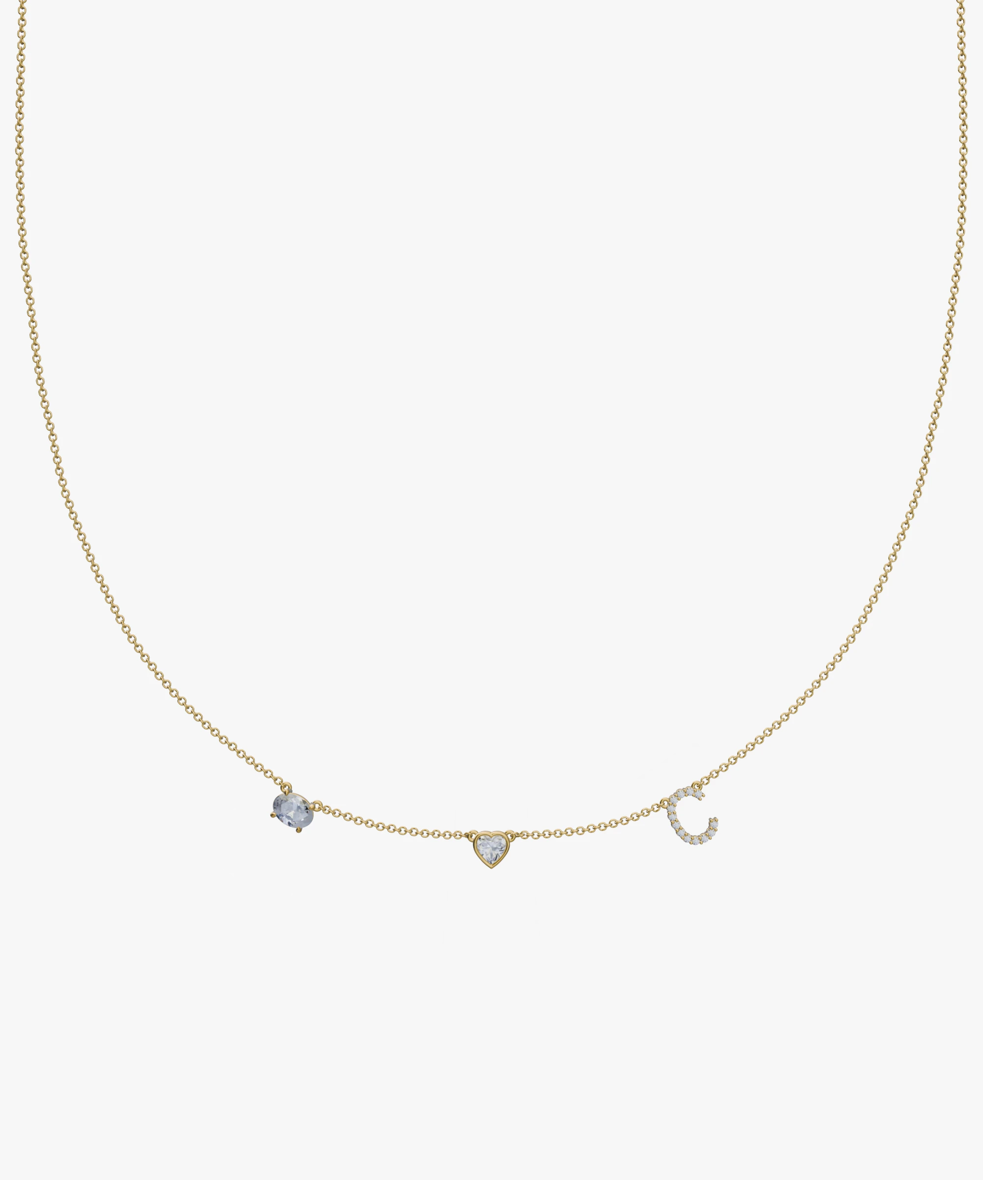 Personalised Charm Necklace classajewellers