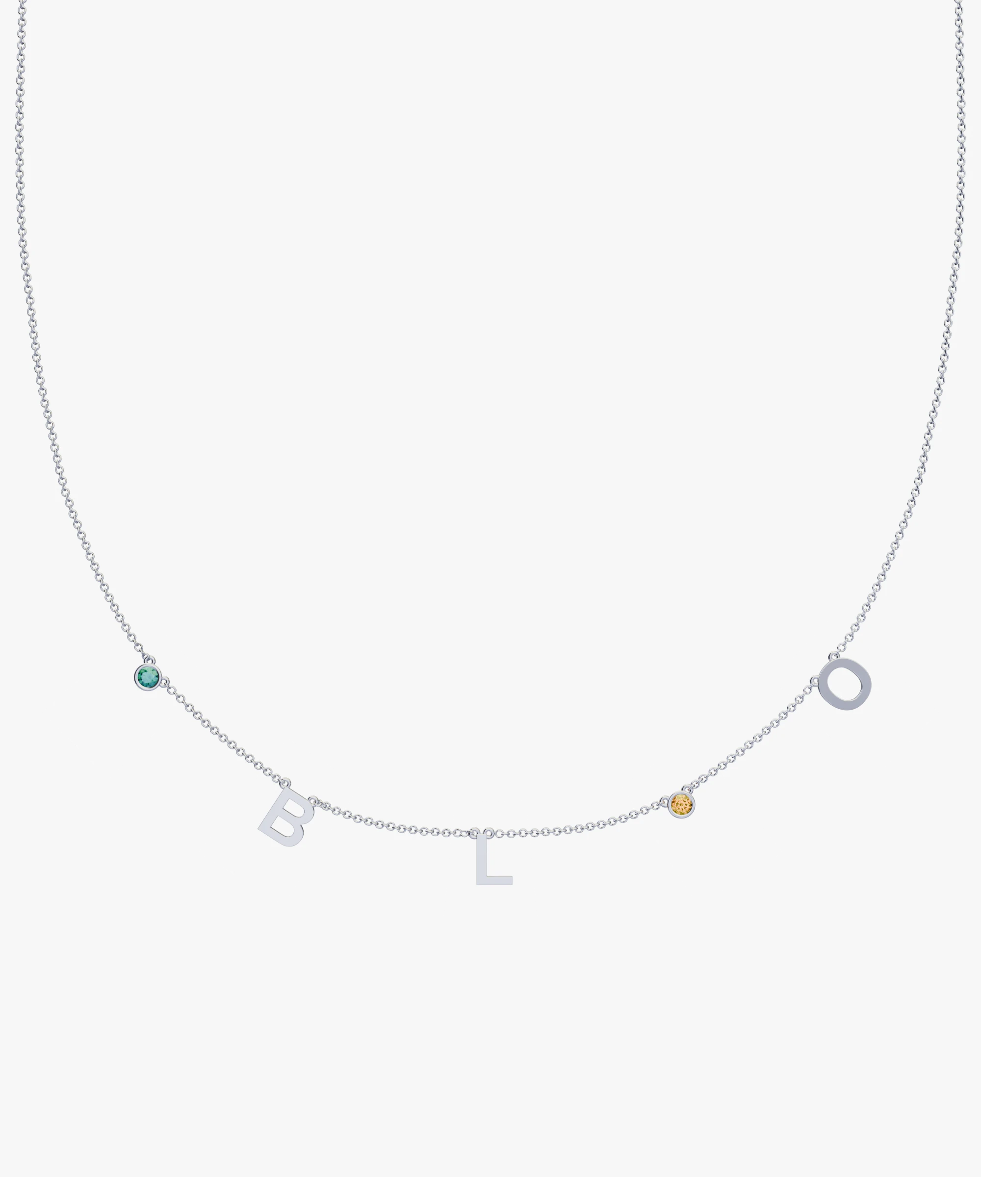 Personalised Charm Necklace classajewellers