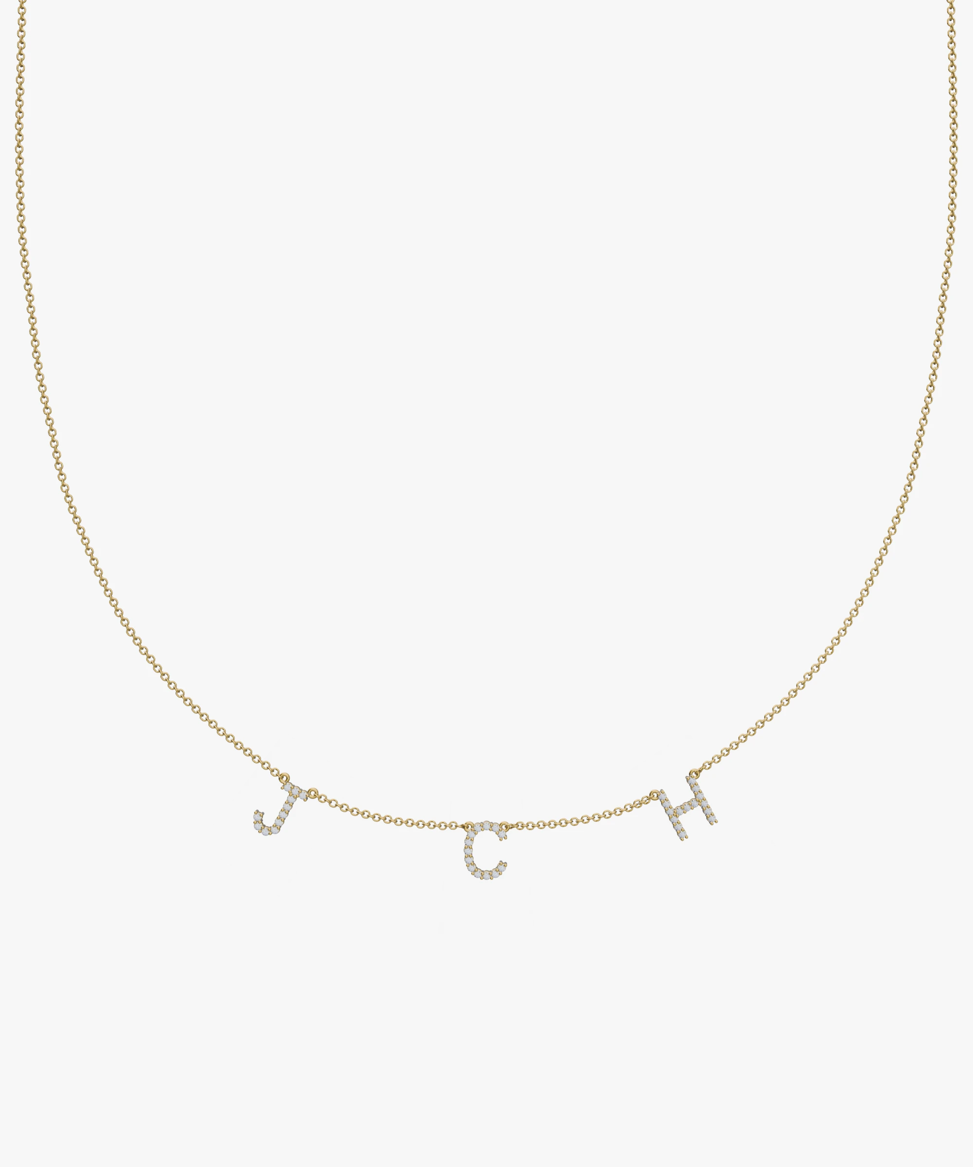 Personalised Charm Necklace classajewellers