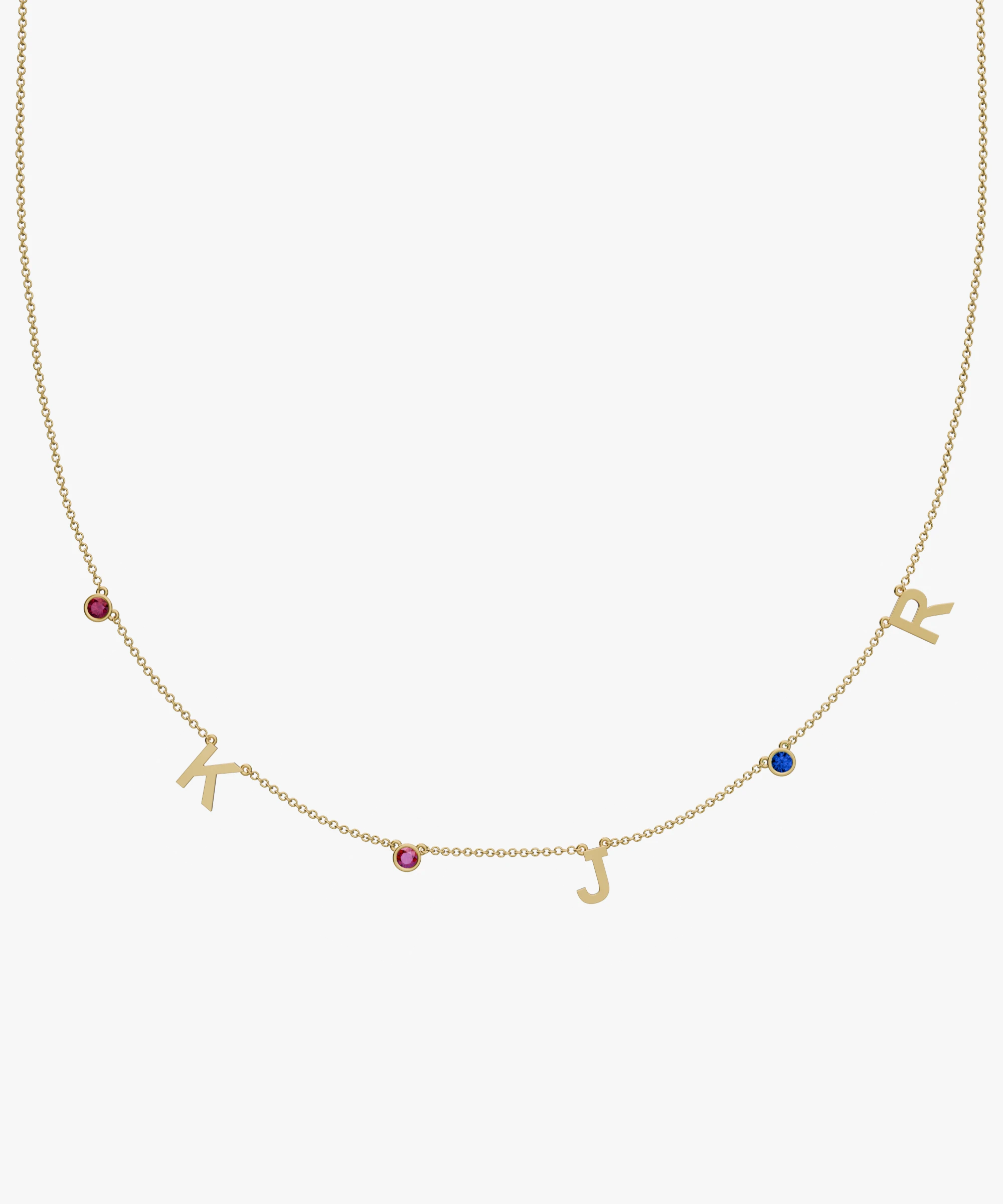 Personalised Charm Necklace classajewellers