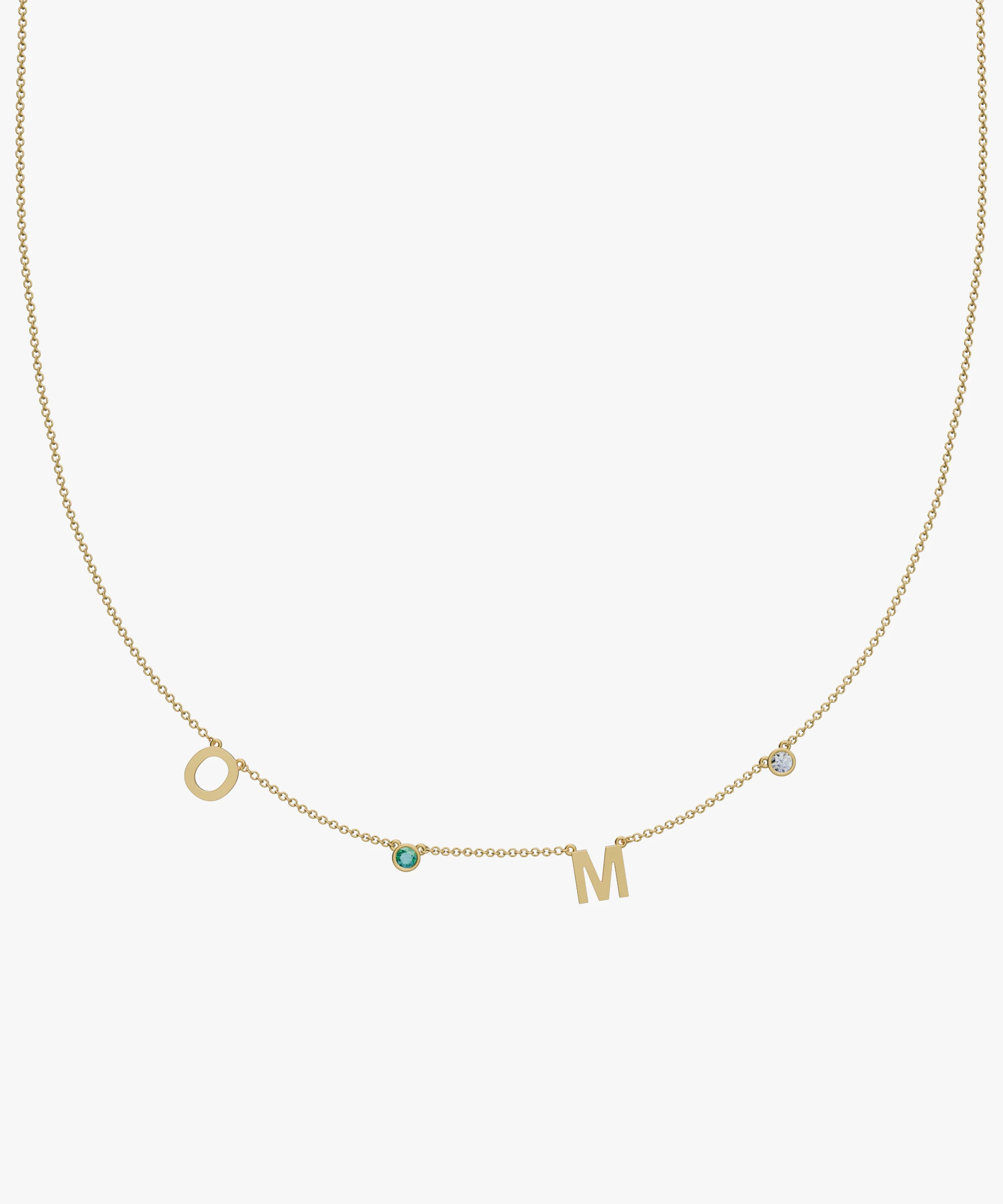 Personalised Charm Necklace classajewellers