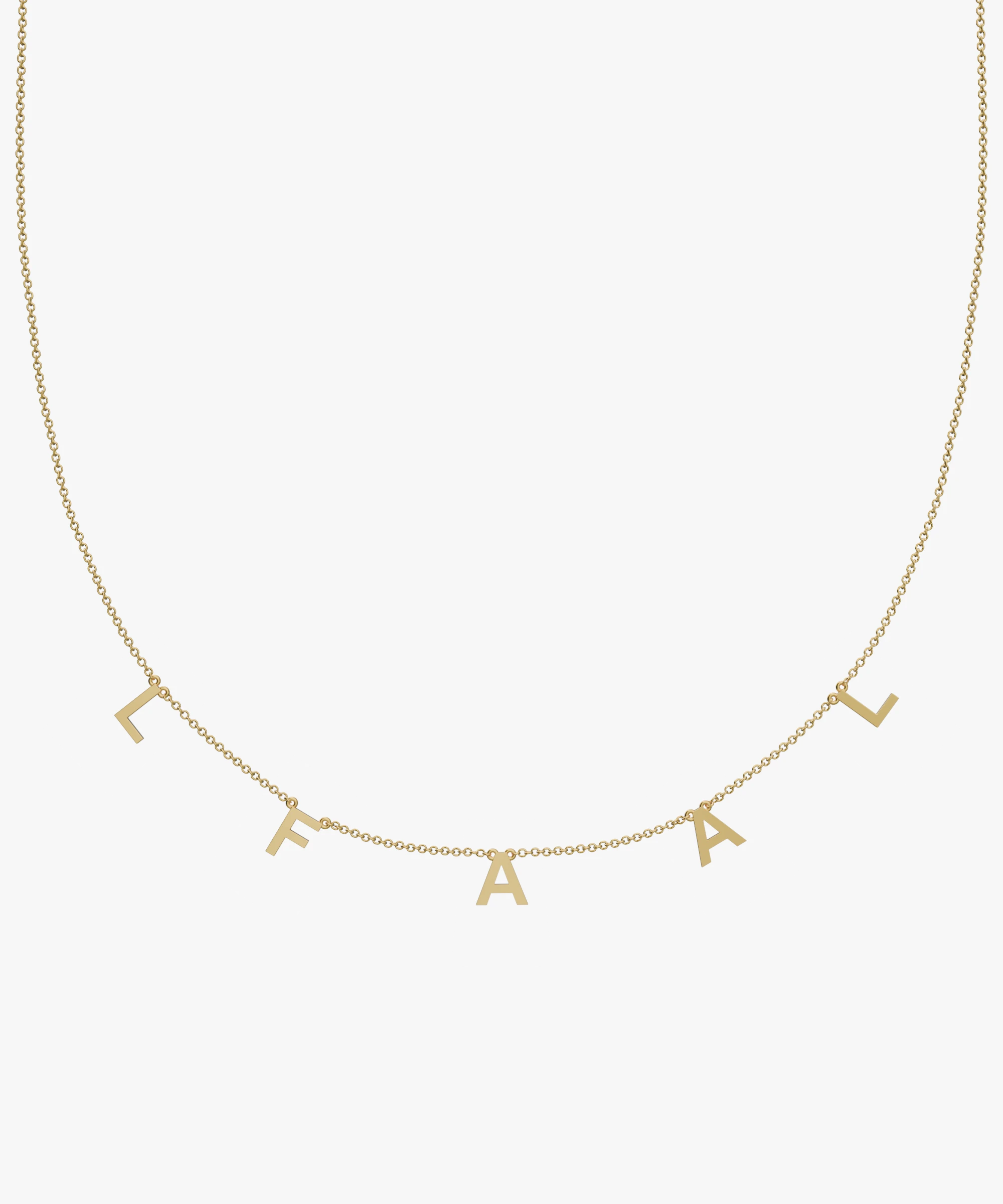 Personalised Charm Necklace classajewellers