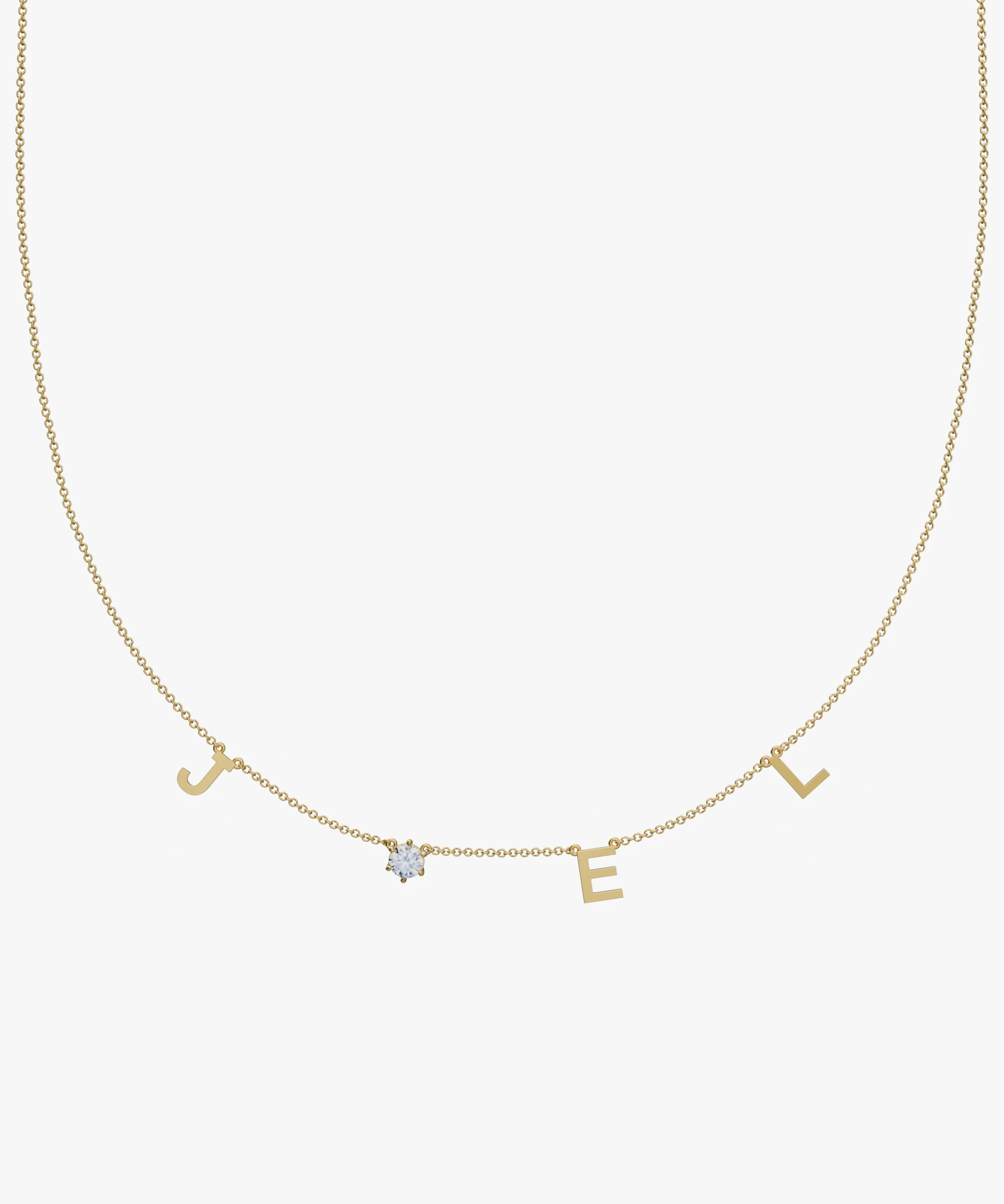 Personalised Charm Necklace classajewellers