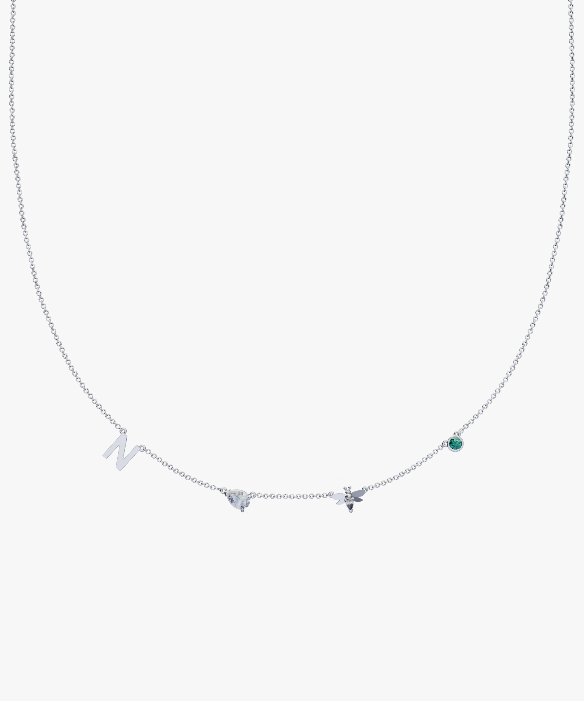 Personalised Charm Necklace classajewellers