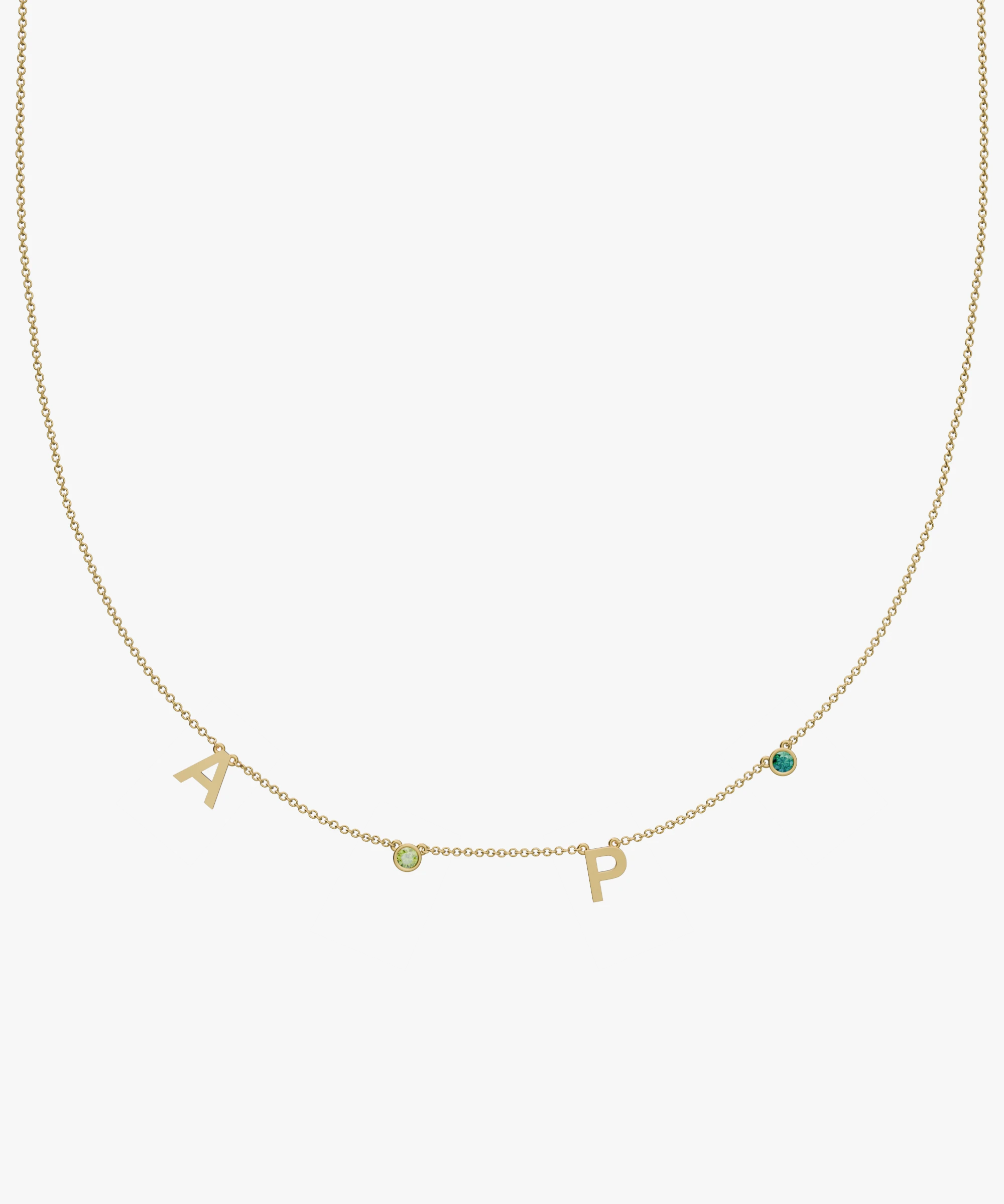Personalised Charm Necklace classajewellers