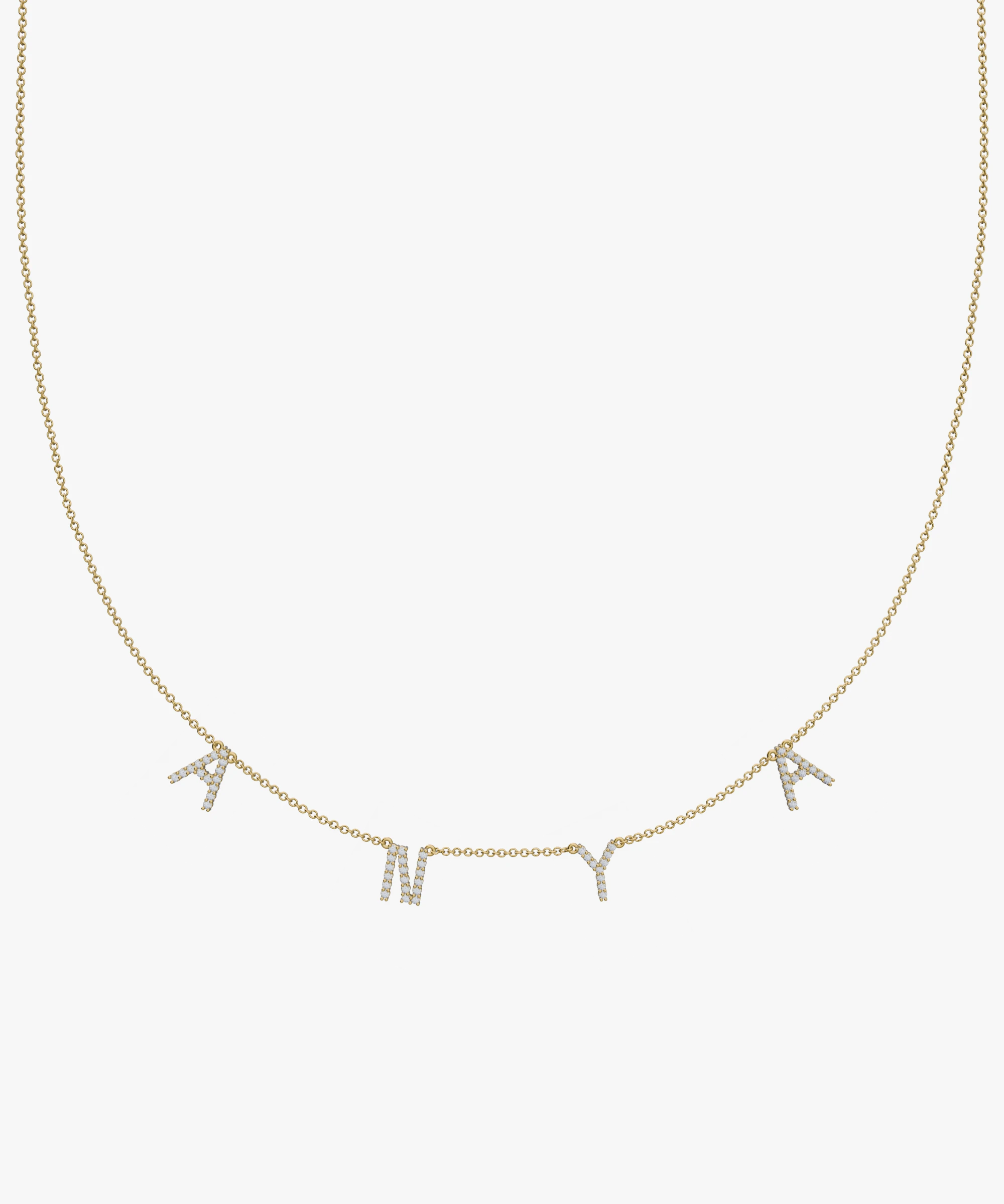 Personalised Charm Necklace classajewellers