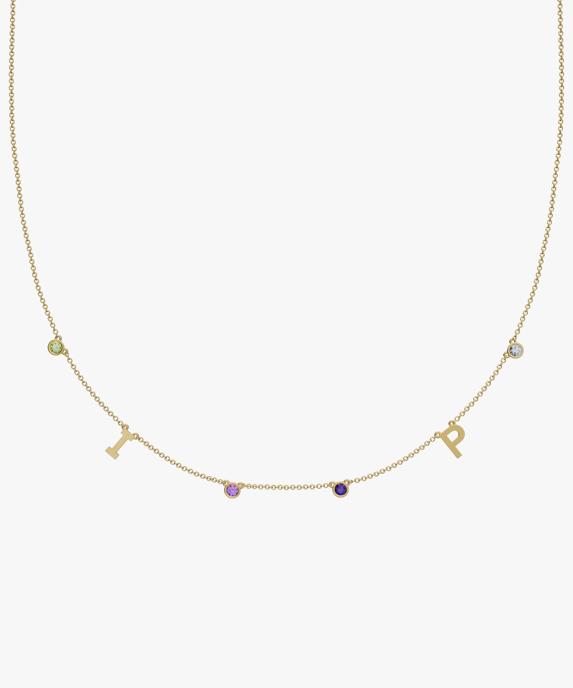 Personalised Charm Necklace classajewellers