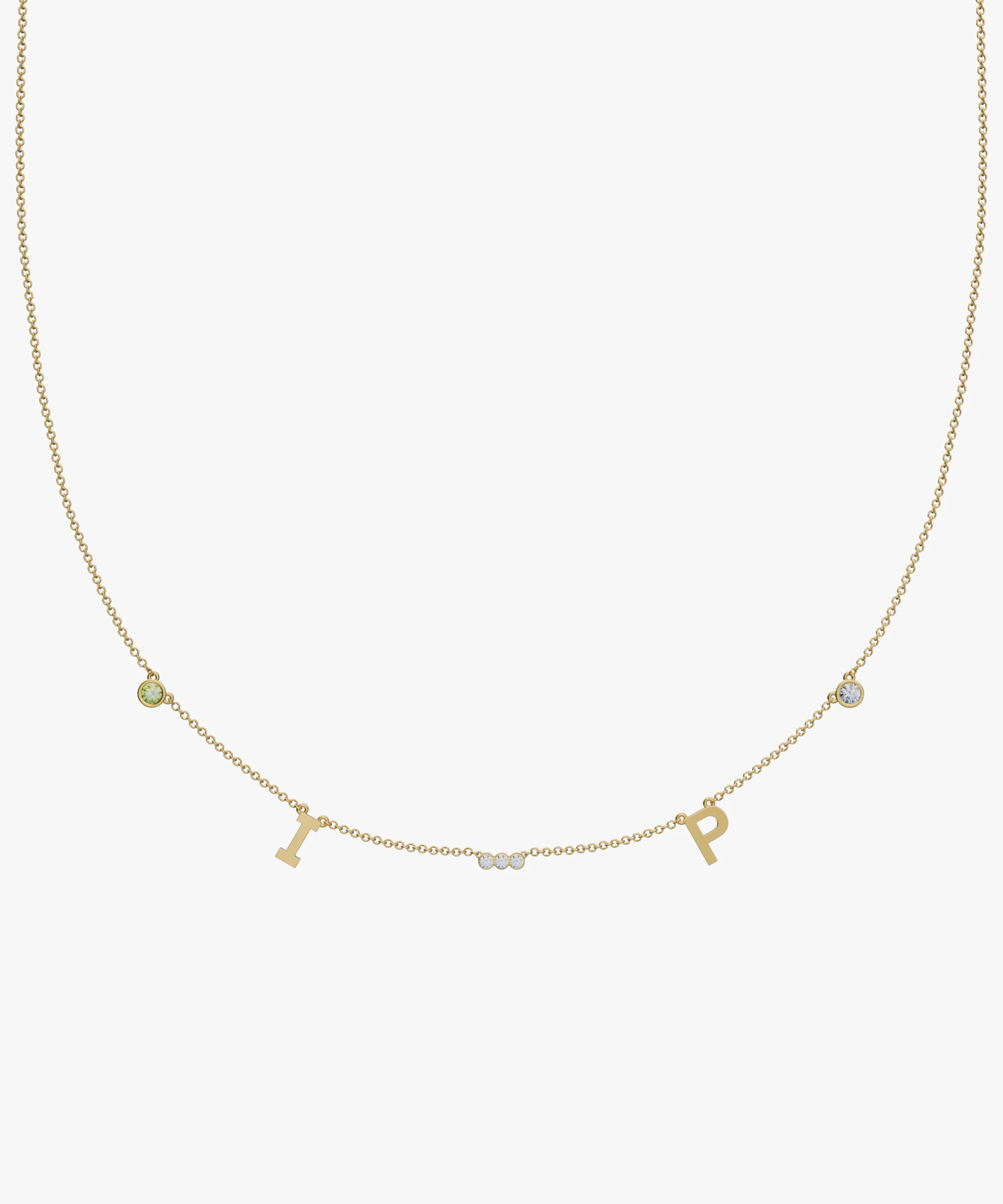 Personalised Charm Necklace classajewellers