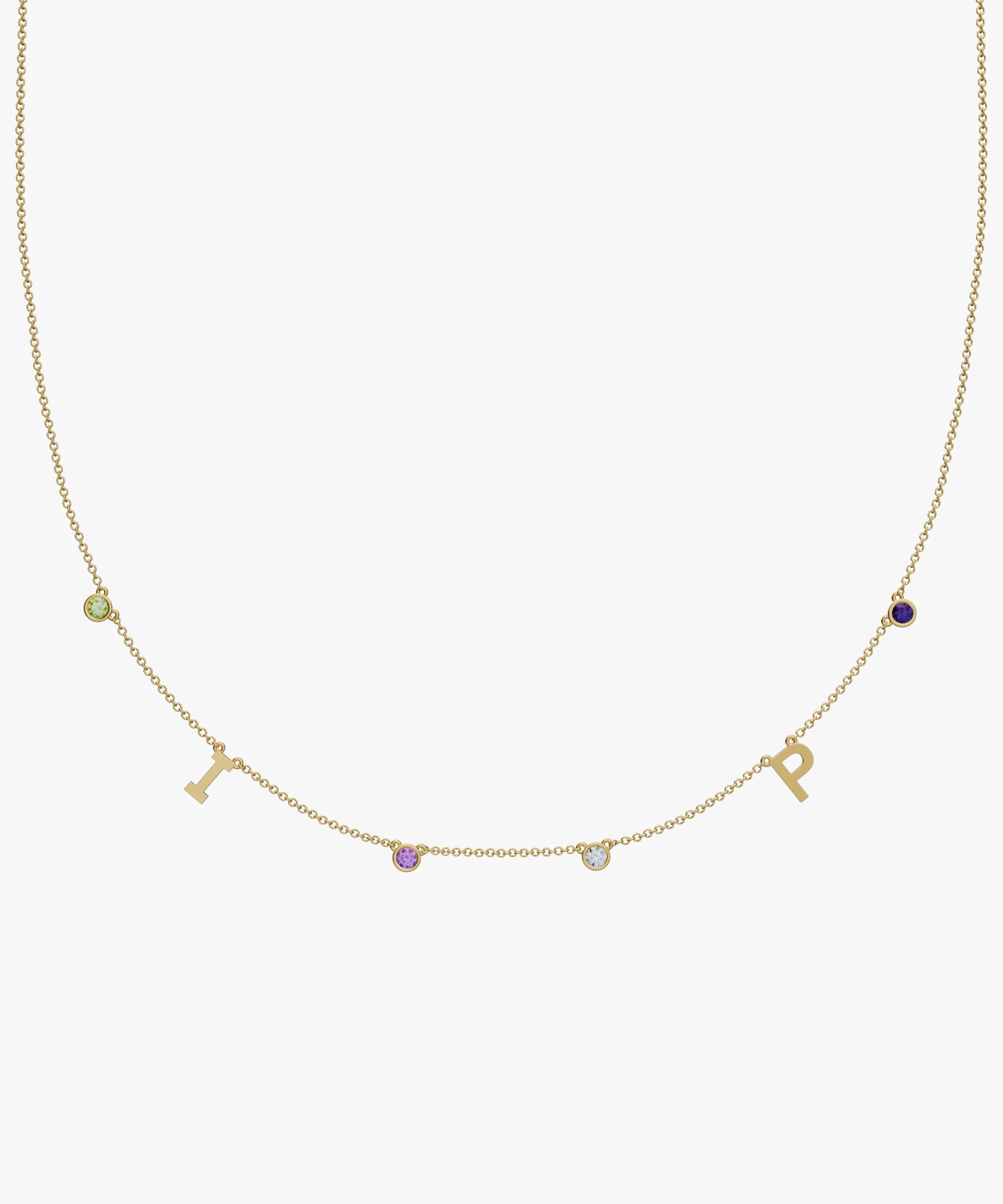 Personalised Charm Necklace classajewellers