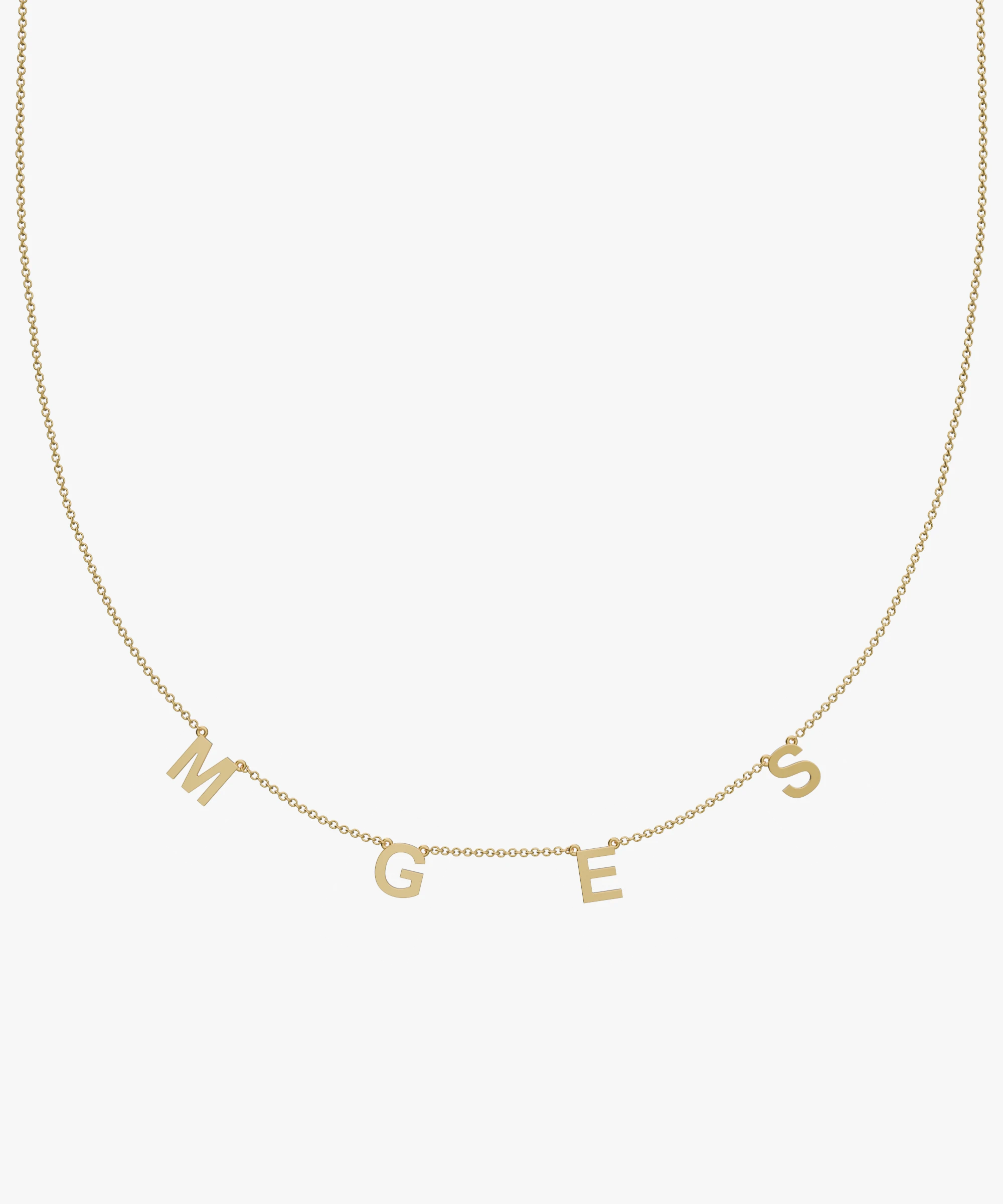 Personalised Charm Necklace classajewellers