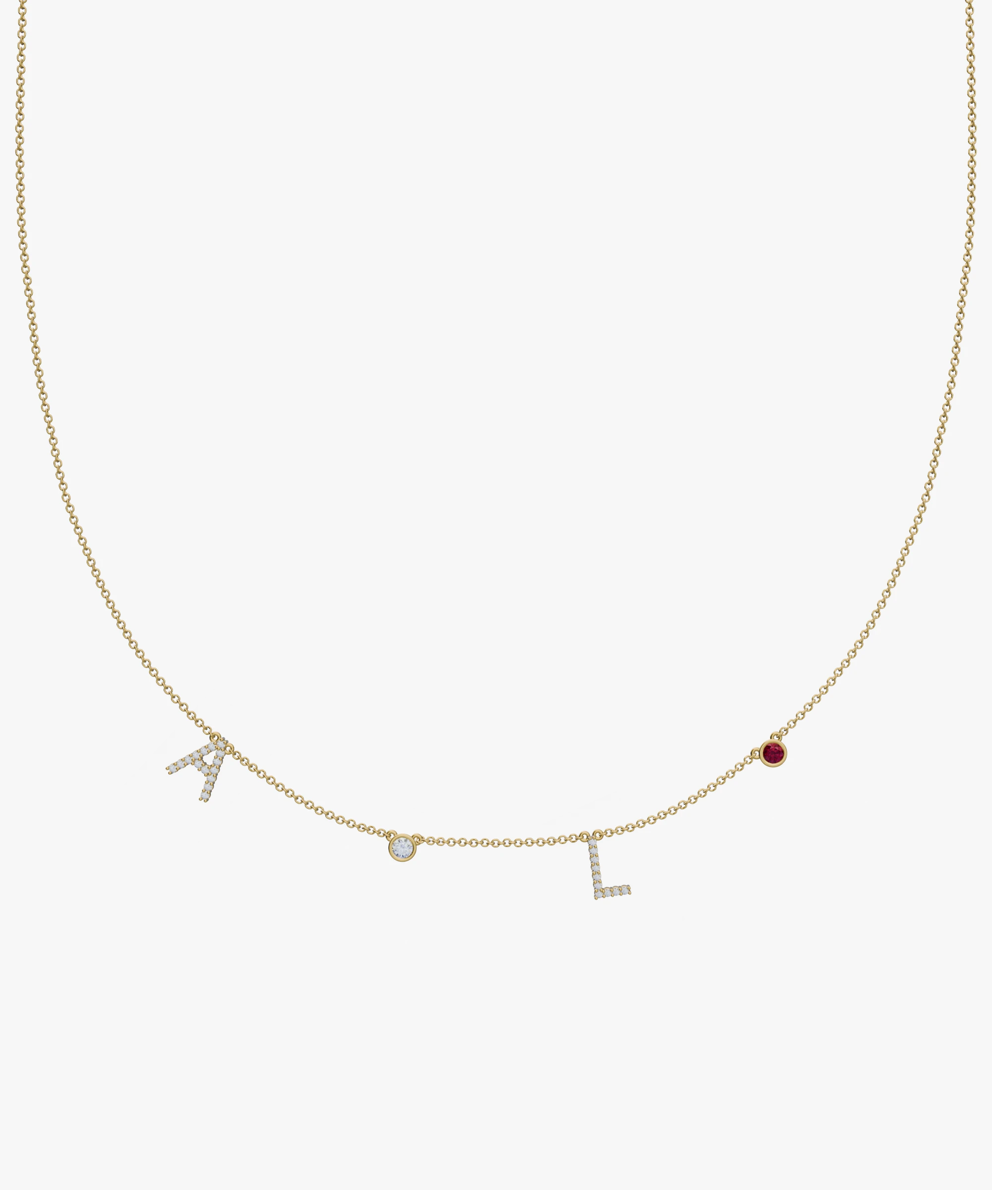 Personalised Charm Necklace classajewellers