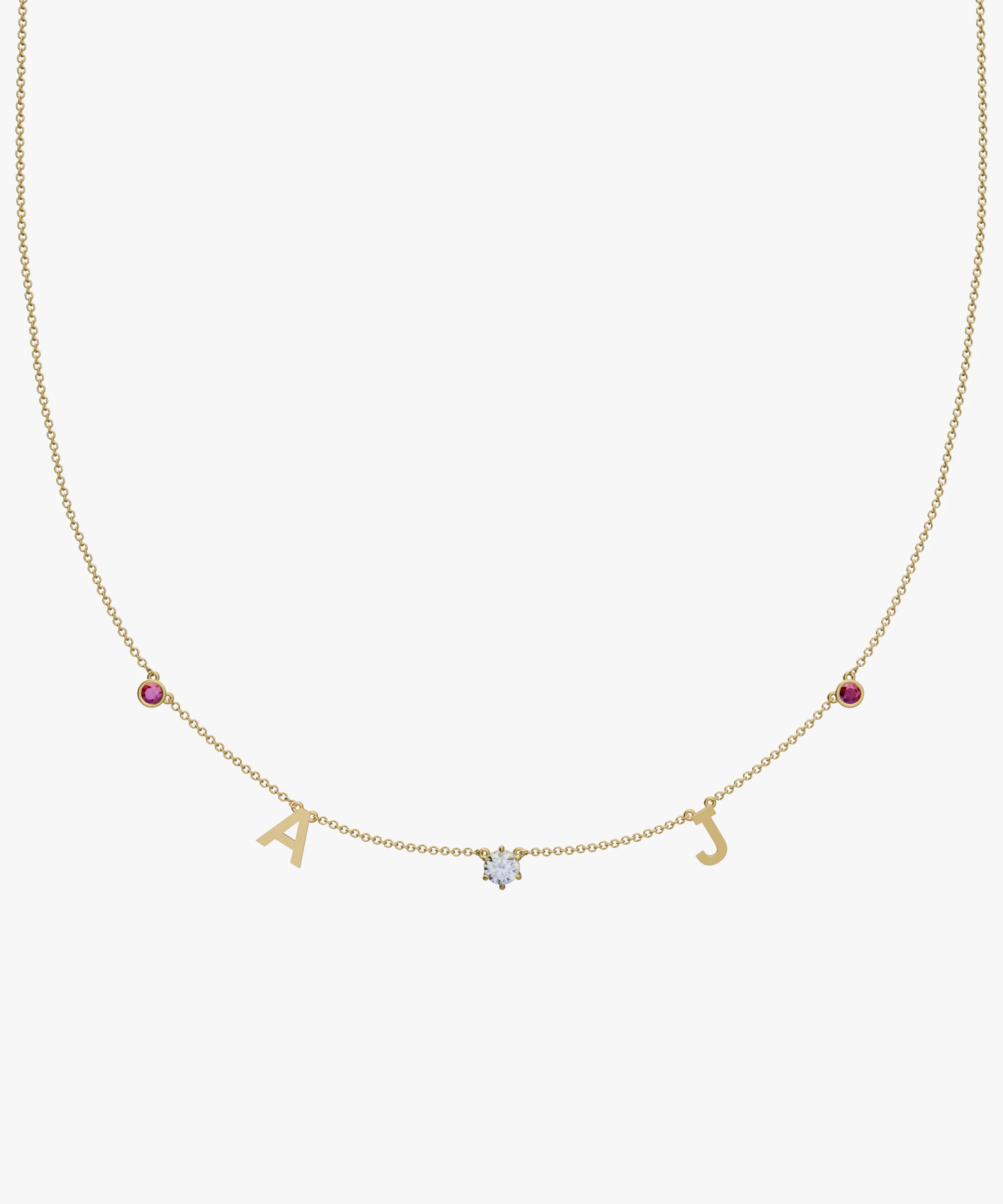 Personalised Charm Necklace classajewellers