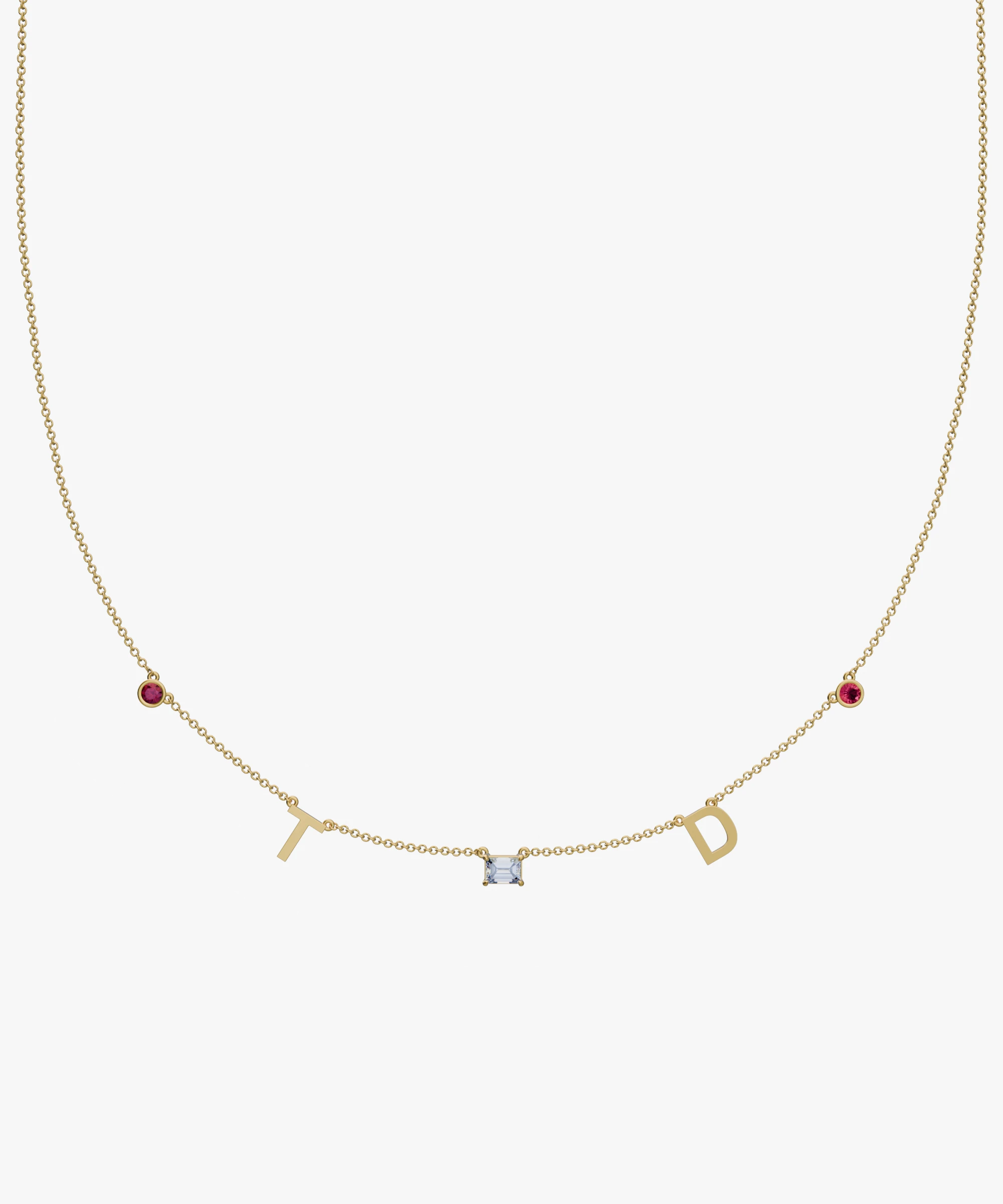 Personalised Charm Necklace classajewellers