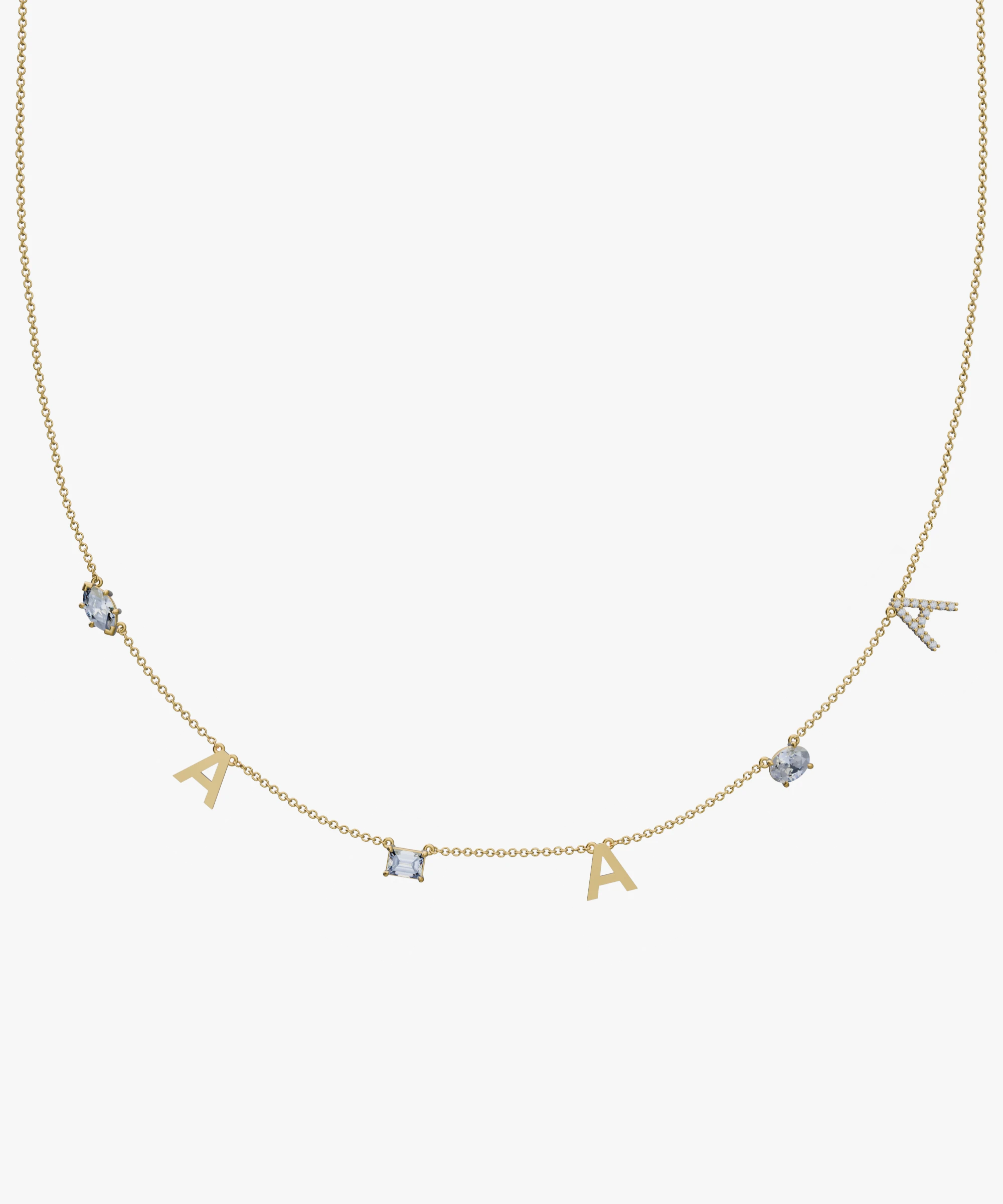 Personalised Charm Necklace classajewellers