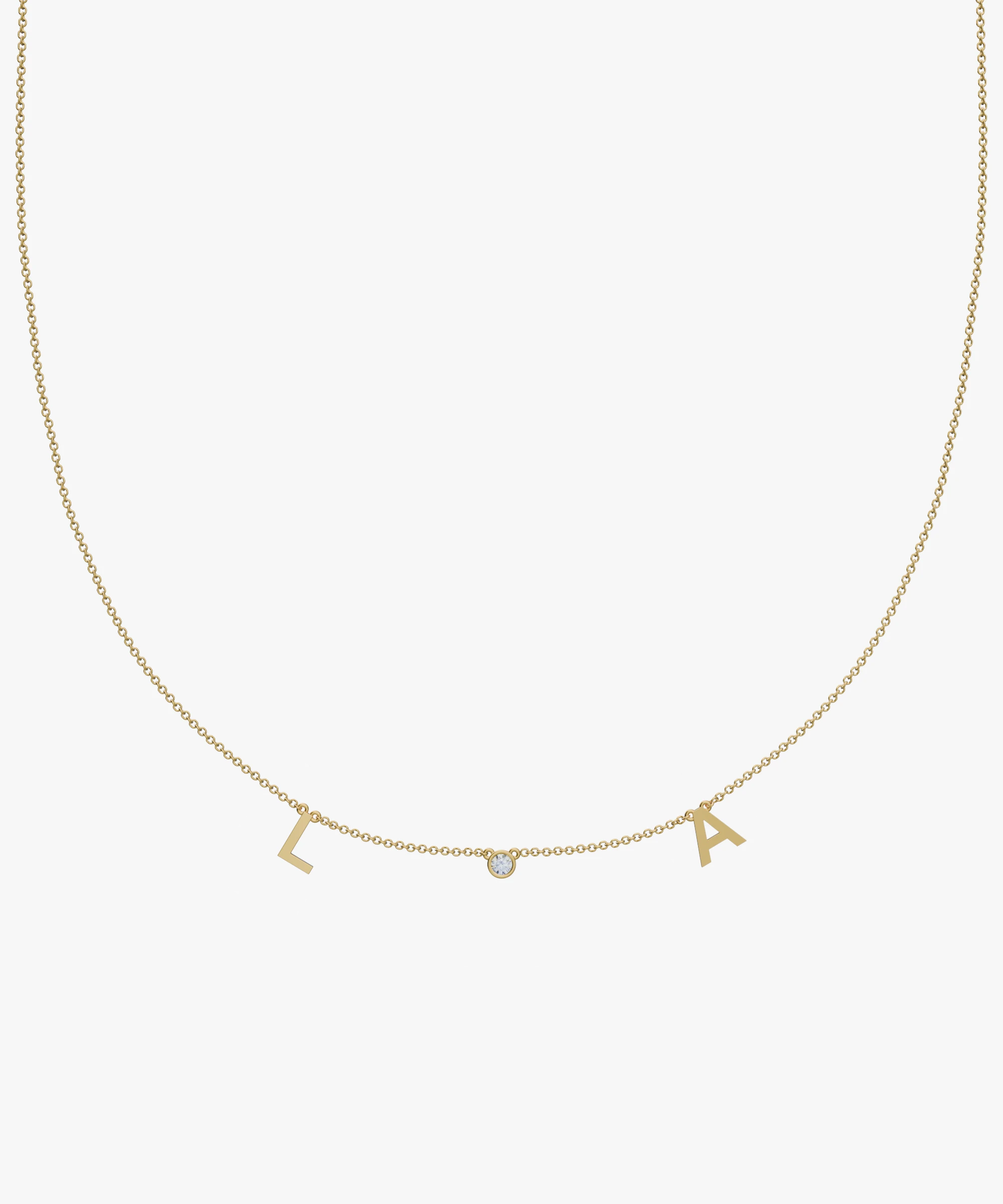 Personalised Charm Necklace classajewellers