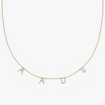 Personalised Charm Necklace classajewellers