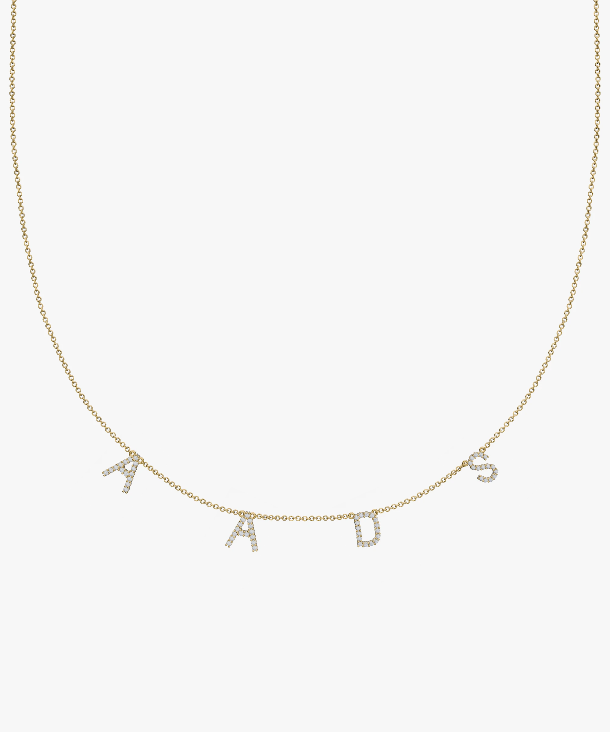 Personalised Charm Necklace classajewellers