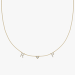 Personalised Charm Necklace classajewellers