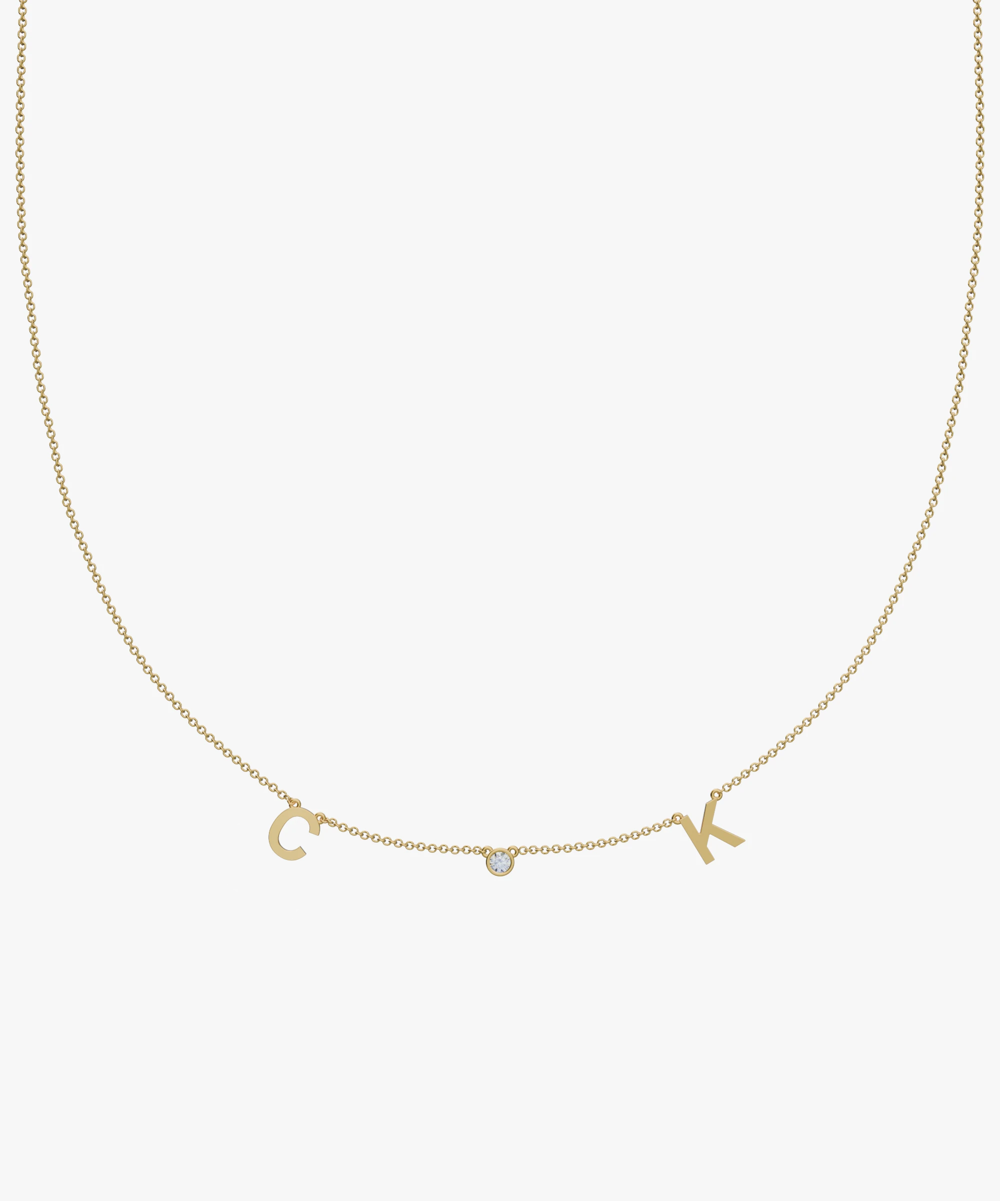 Personalised Charm Necklace classajewellers