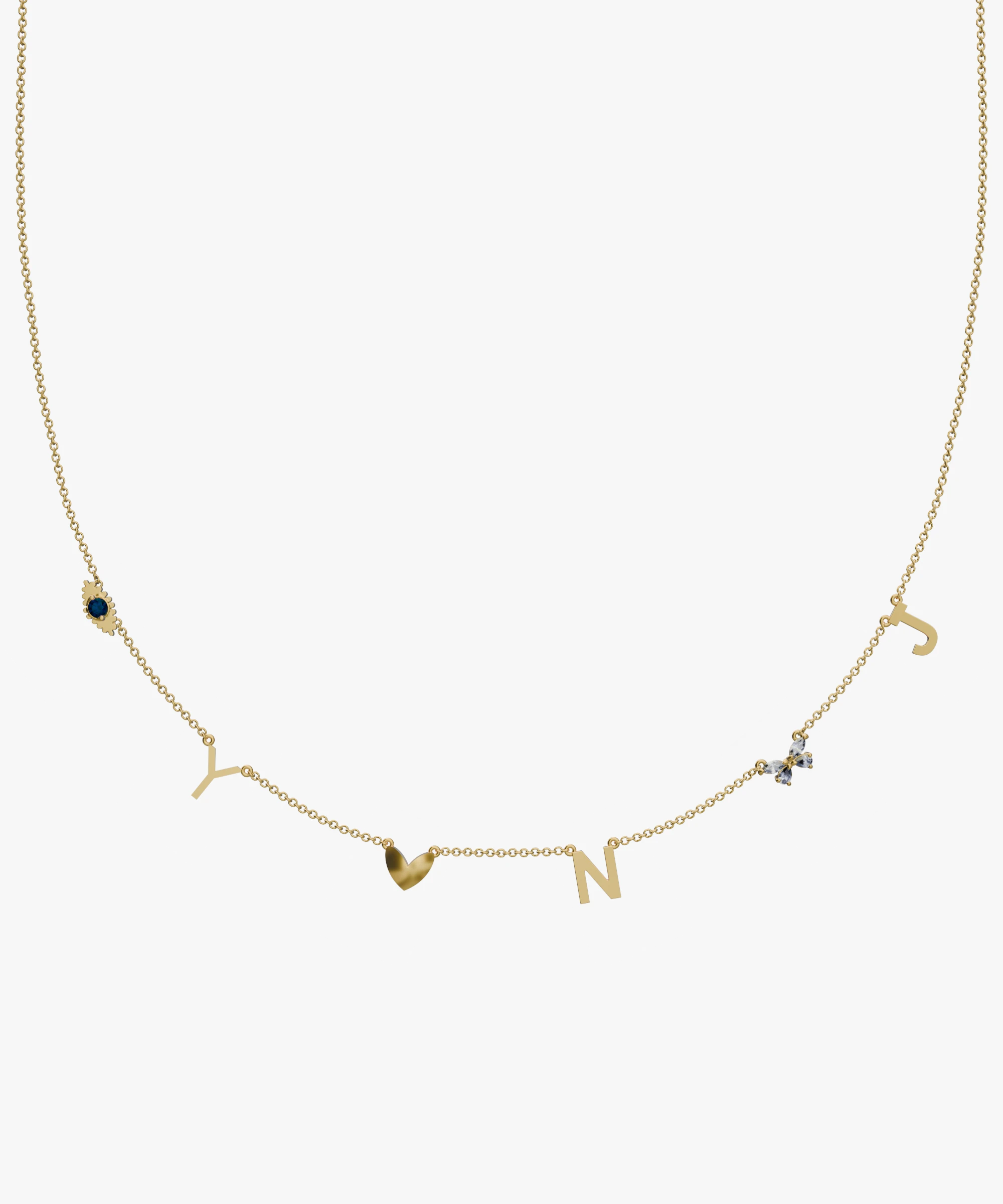 Personalised Charm Necklace classajewellers